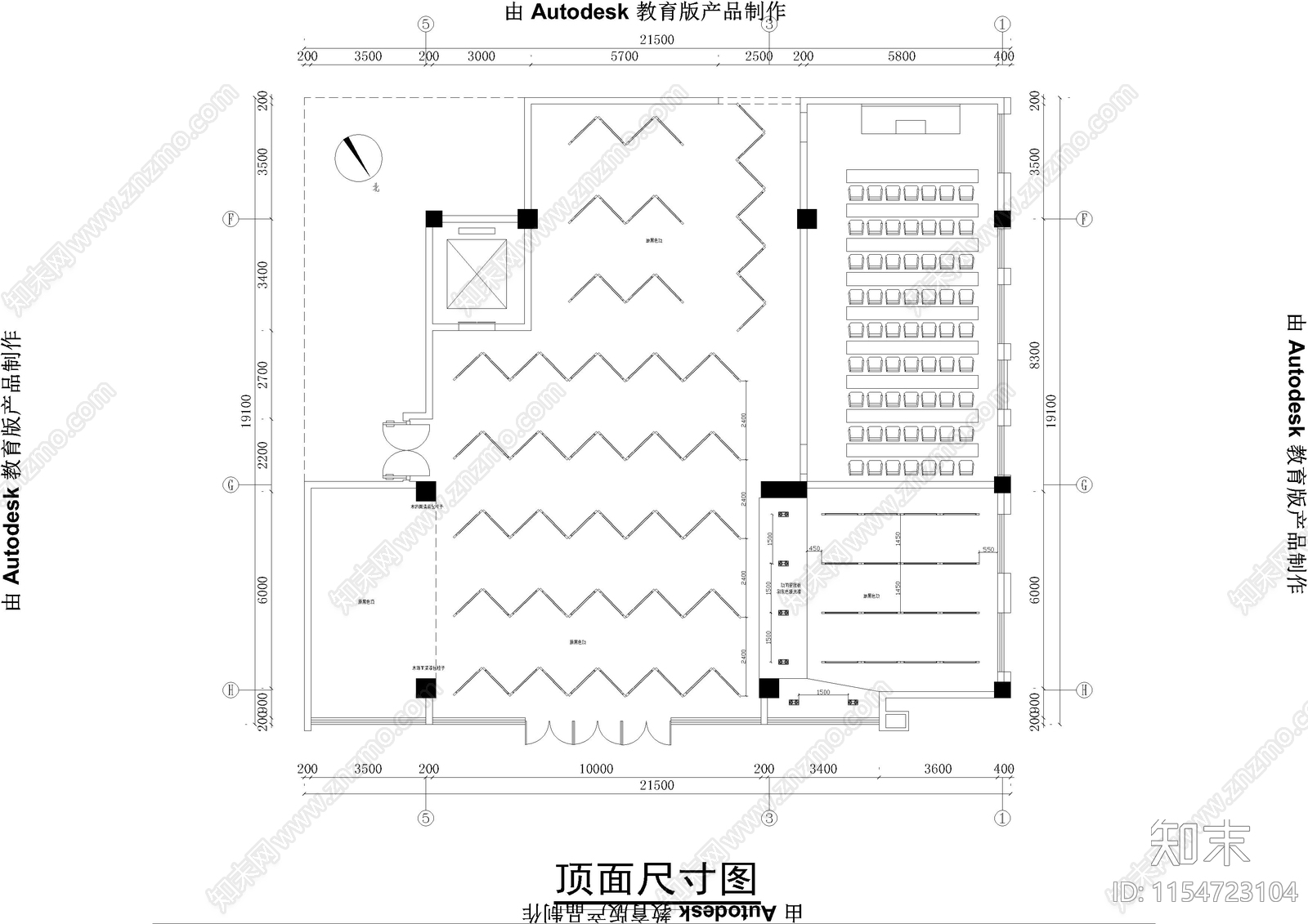 智能科技产品展cad施工图下载【ID:1154723104】