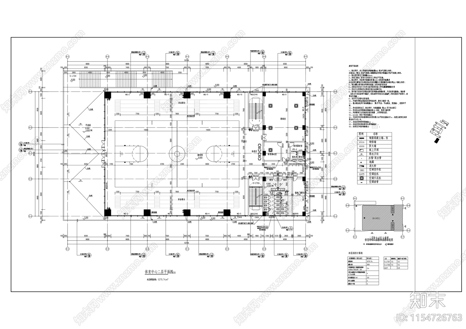 安置社区配套学校建筑图纸cad施工图下载【ID:1154726763】