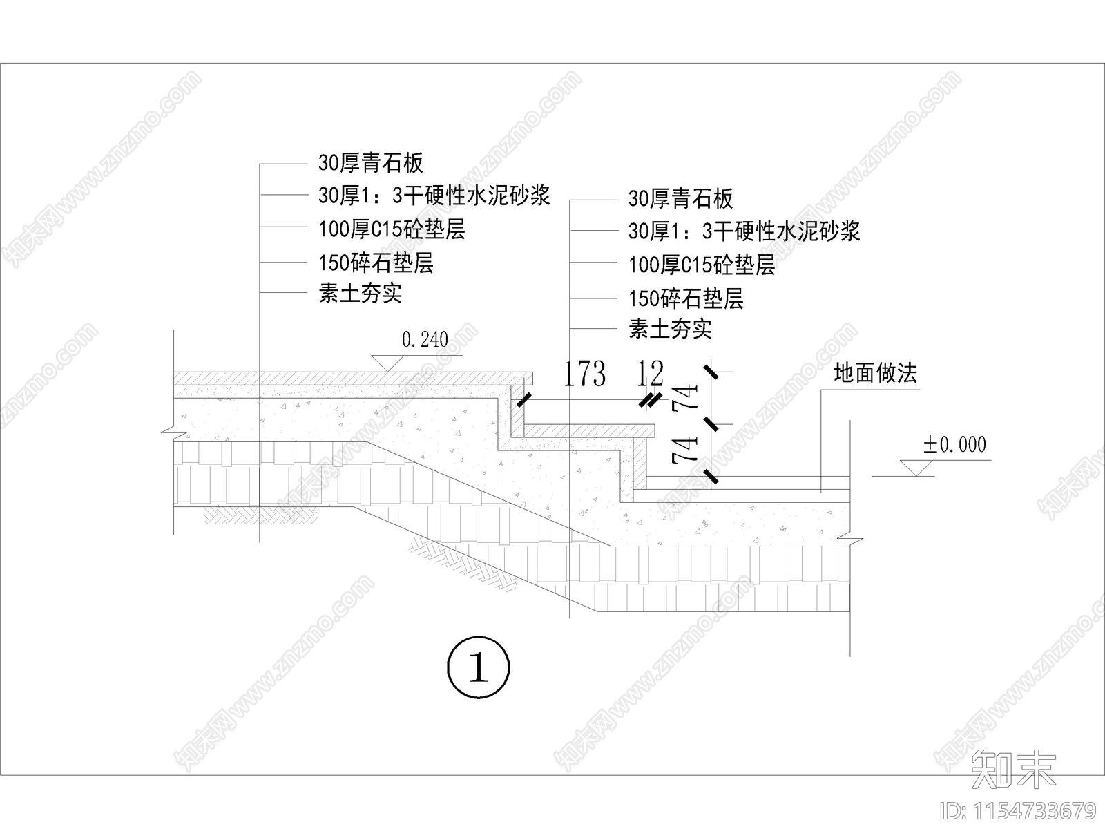 现代风格木结构简易六角亭cad施工图下载【ID:1154733679】