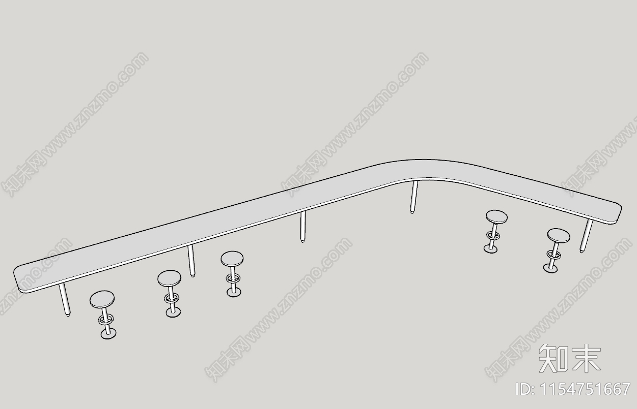 休闲不锈钢桌椅详图施工图下载【ID:1154751667】