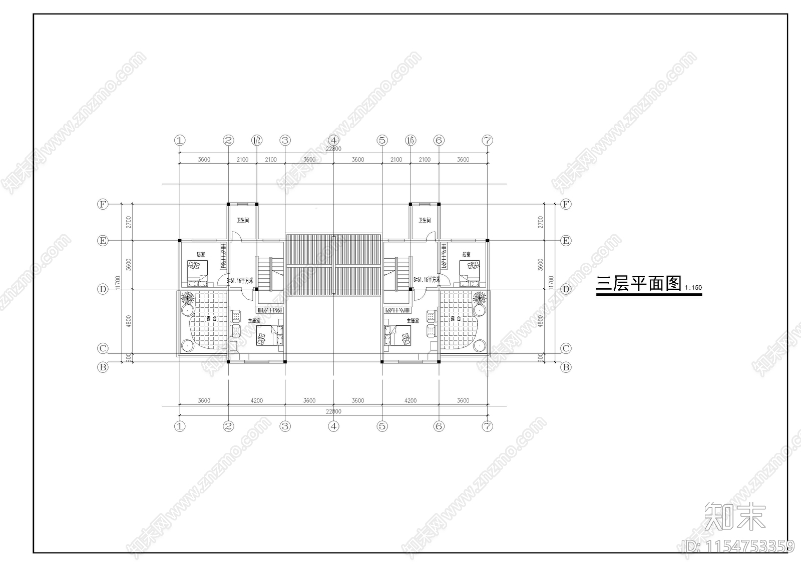 川南民居别墅设计方案cad施工图下载【ID:1154753359】