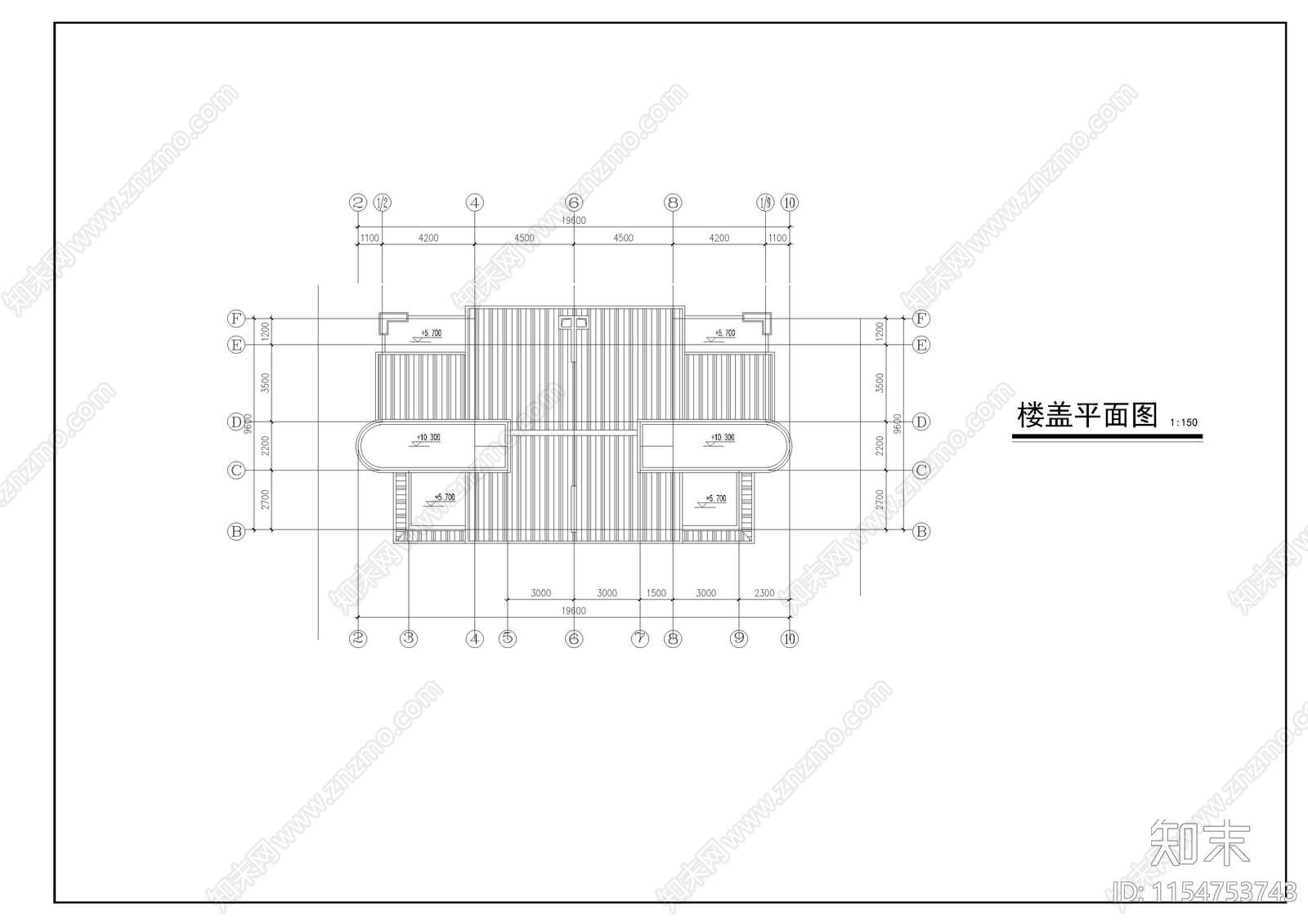 川南民居别墅设计方案图cad施工图下载【ID:1154753743】