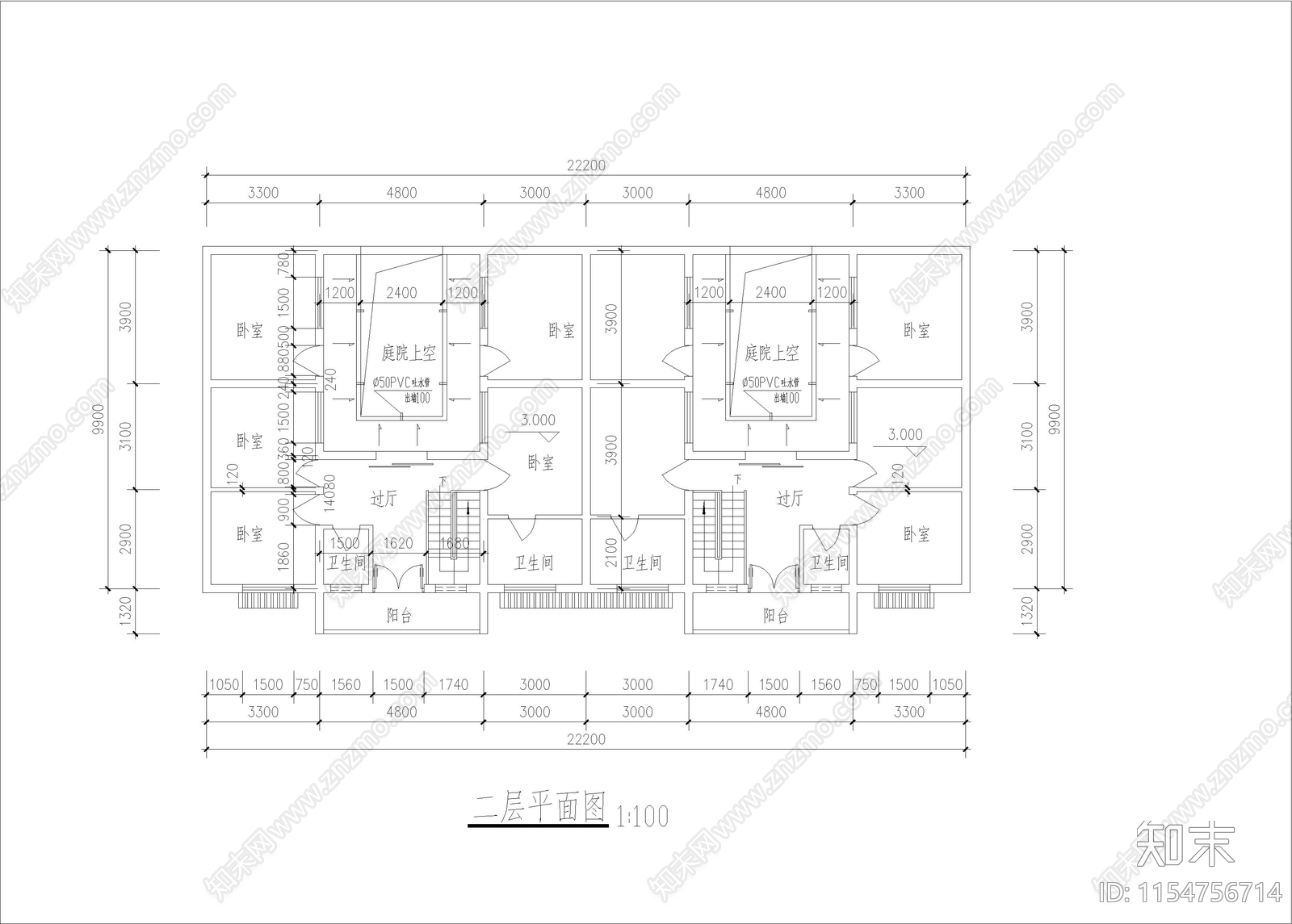 李白故居风景区仿唐民居设计cad施工图下载【ID:1154756714】
