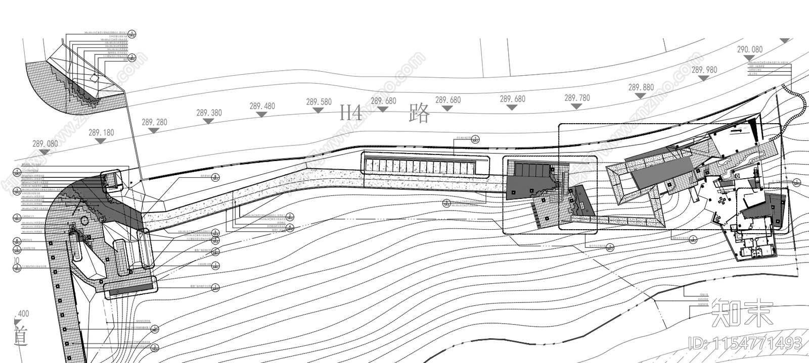承迹景观重庆龙湖云瑶玉陛示范区景观施工图下载【ID:1154771493】