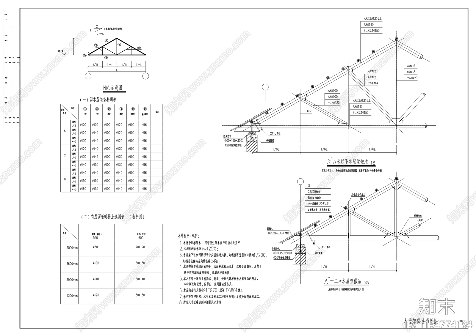 新小区别墅结构建筑cad施工图下载【ID:1154774184】