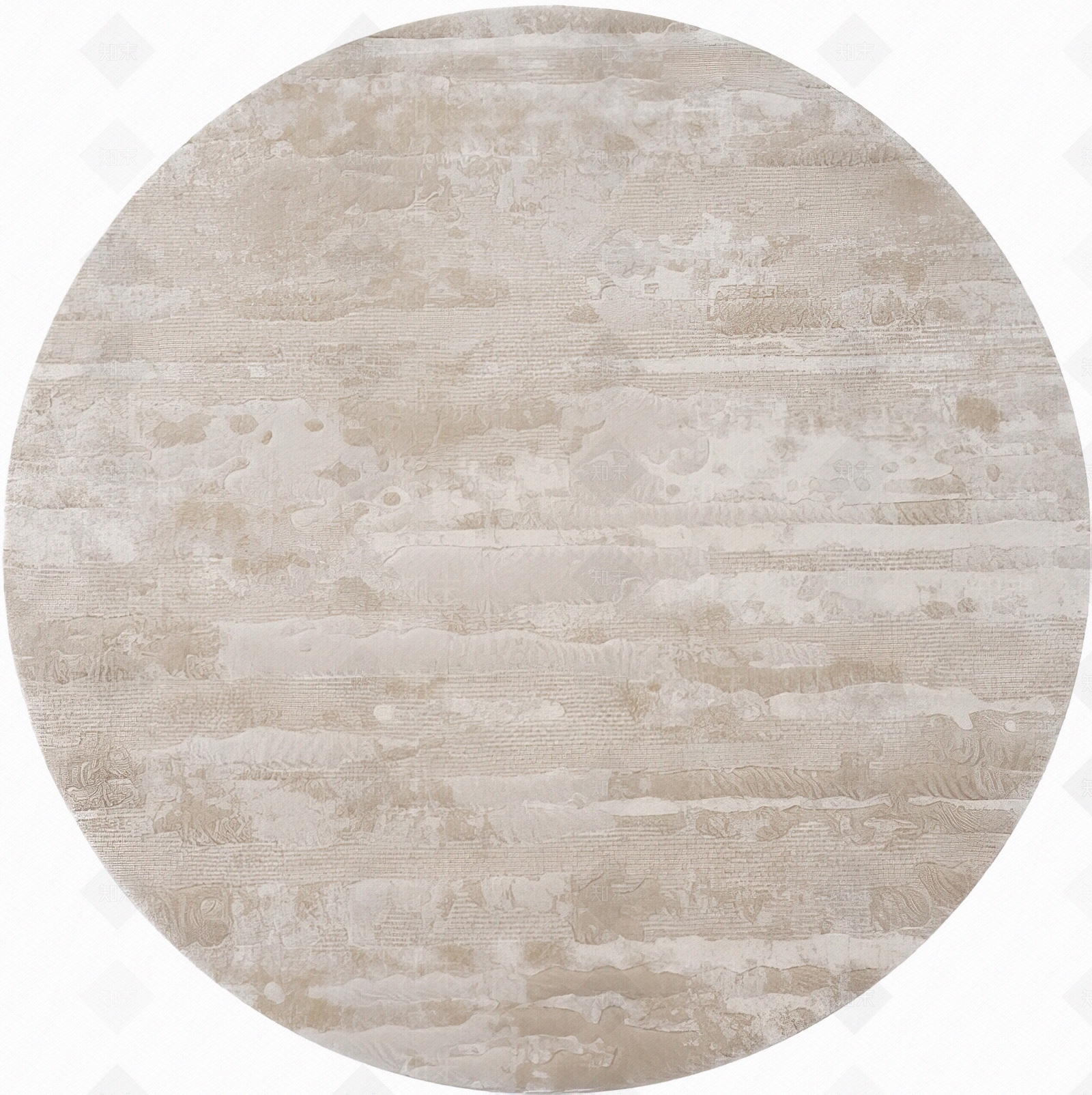 客厅卧室圆形地毯贴图下载【ID:1154775246】