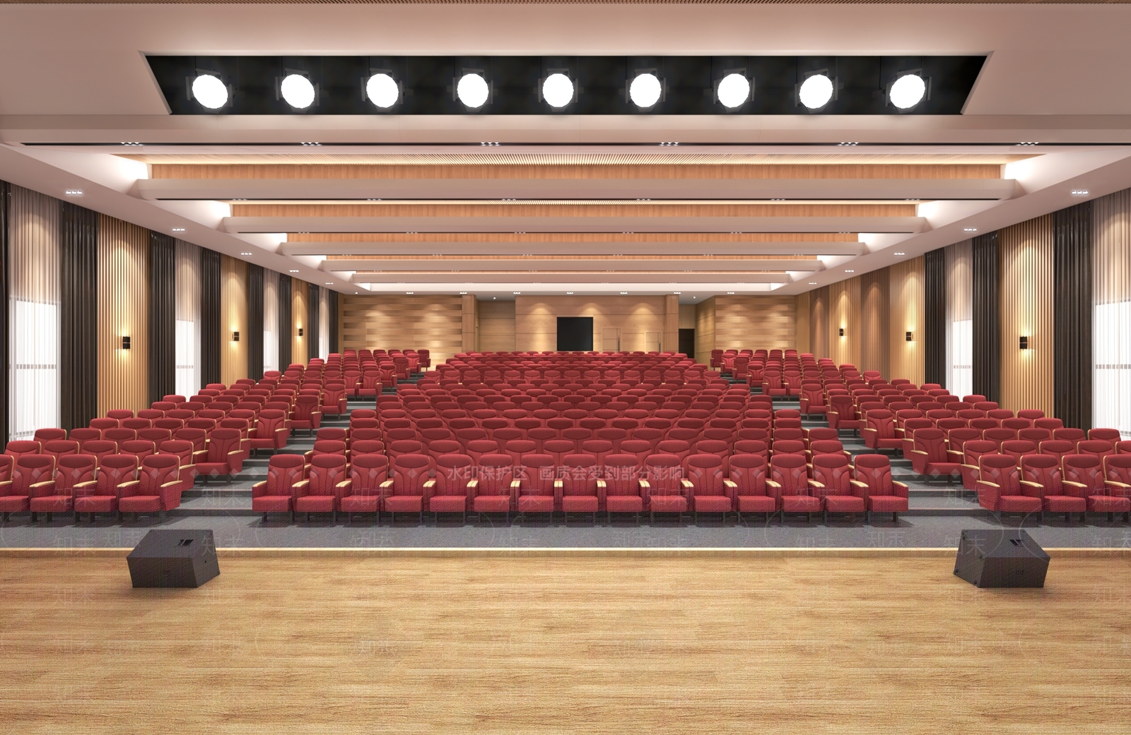 现代报告厅3D模型下载【ID:1154782721】