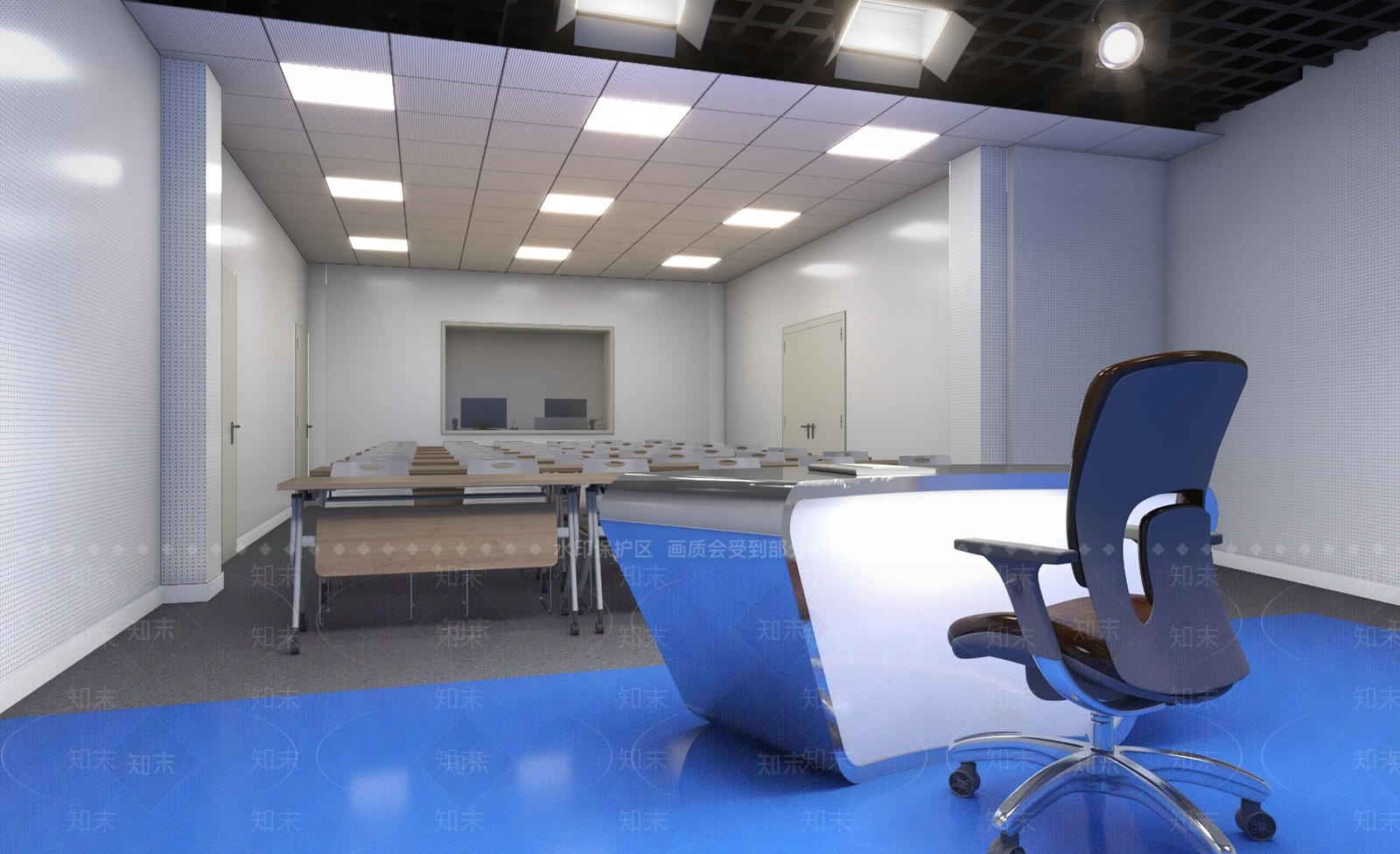 现代直播室3D模型下载【ID:1154785924】