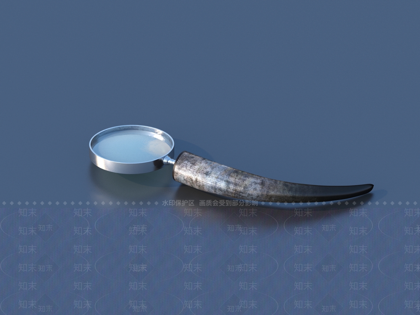 放大镜3D模型下载【ID:1154793781】