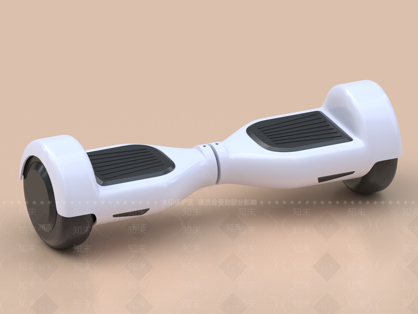 现代平衡车3D模型下载【ID:1154795421】