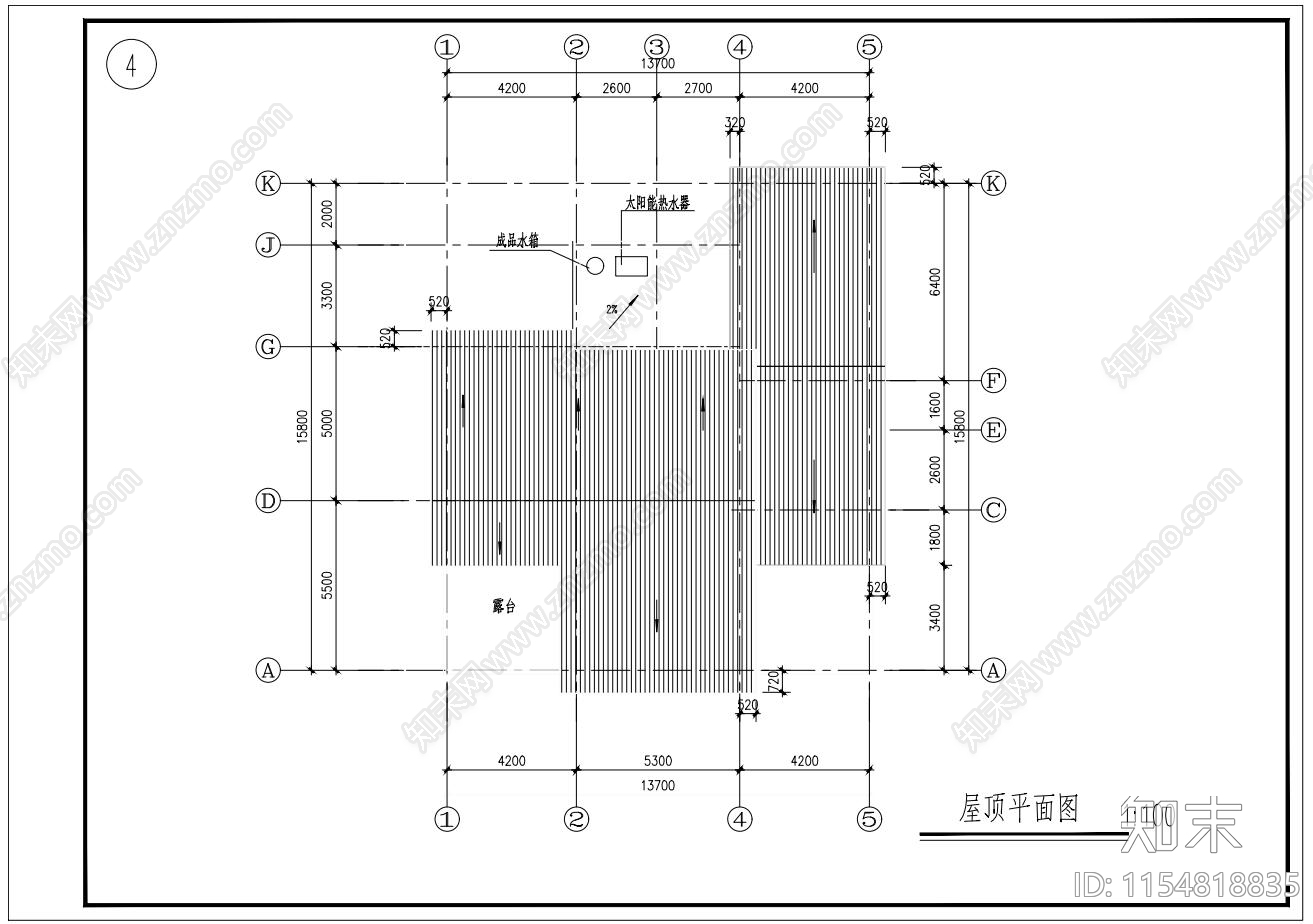 农村别墅cad施工图下载【ID:1154818835】