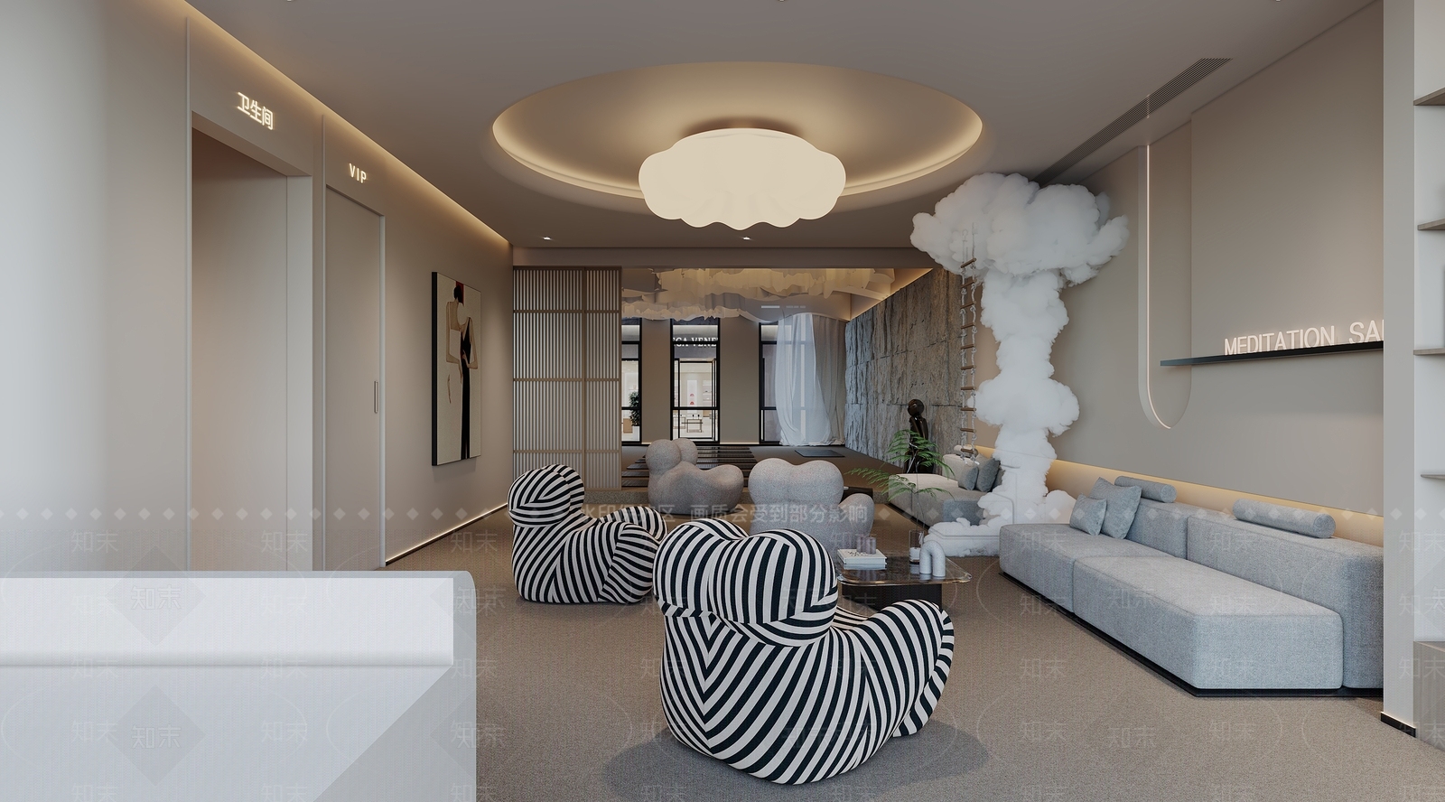 现代其他商业空间3D模型下载【ID:1214331537】