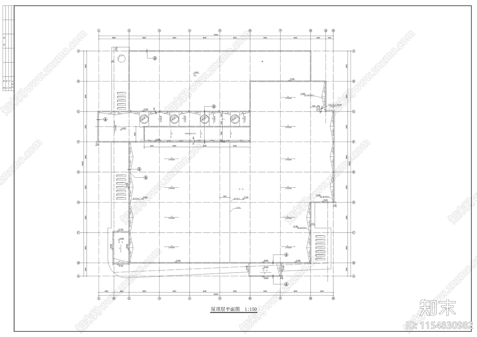 学校食堂建筑cad施工图下载【ID:1154830982】