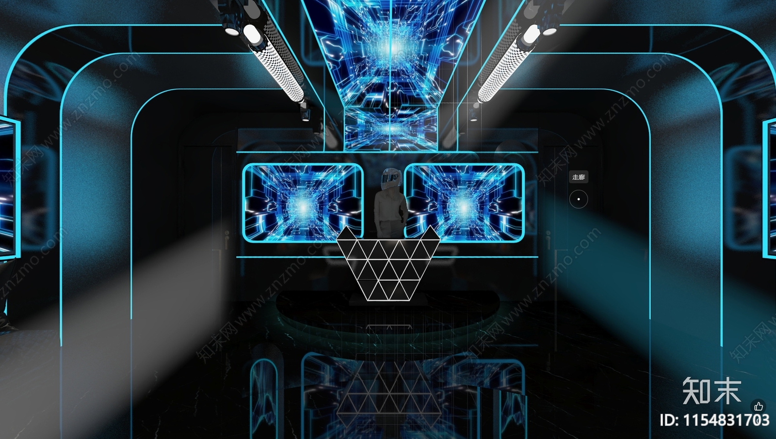 现代KTVcad施工图下载【ID:1154831703】