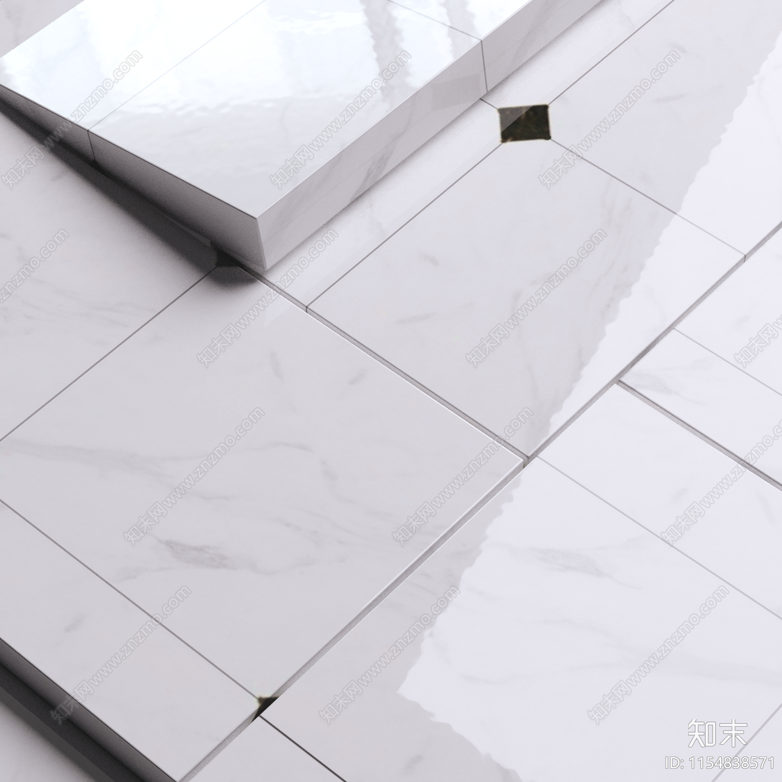 白色瓷砖贴图下载【ID:1154838571】