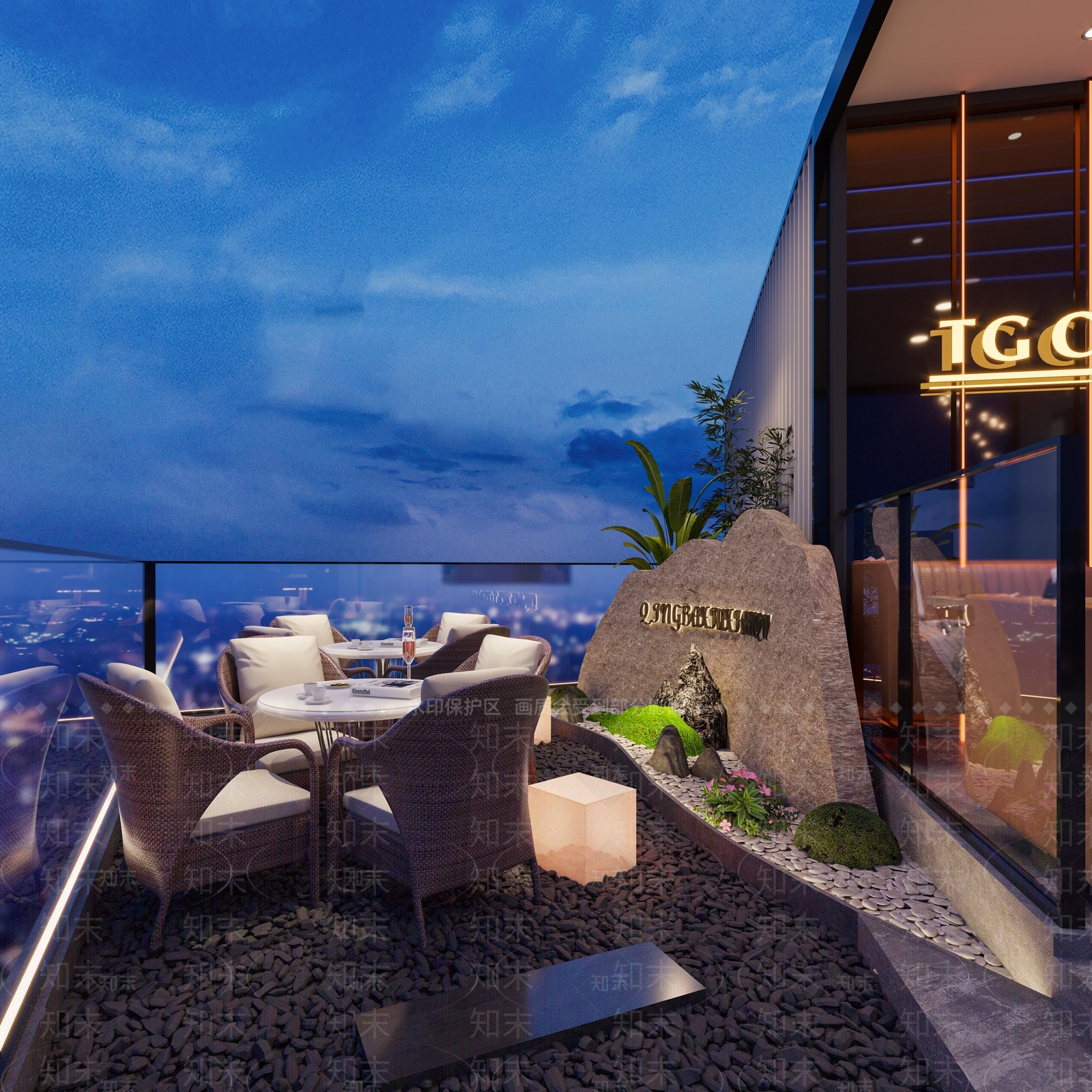 现代酒吧3D模型下载【ID:1154839653】