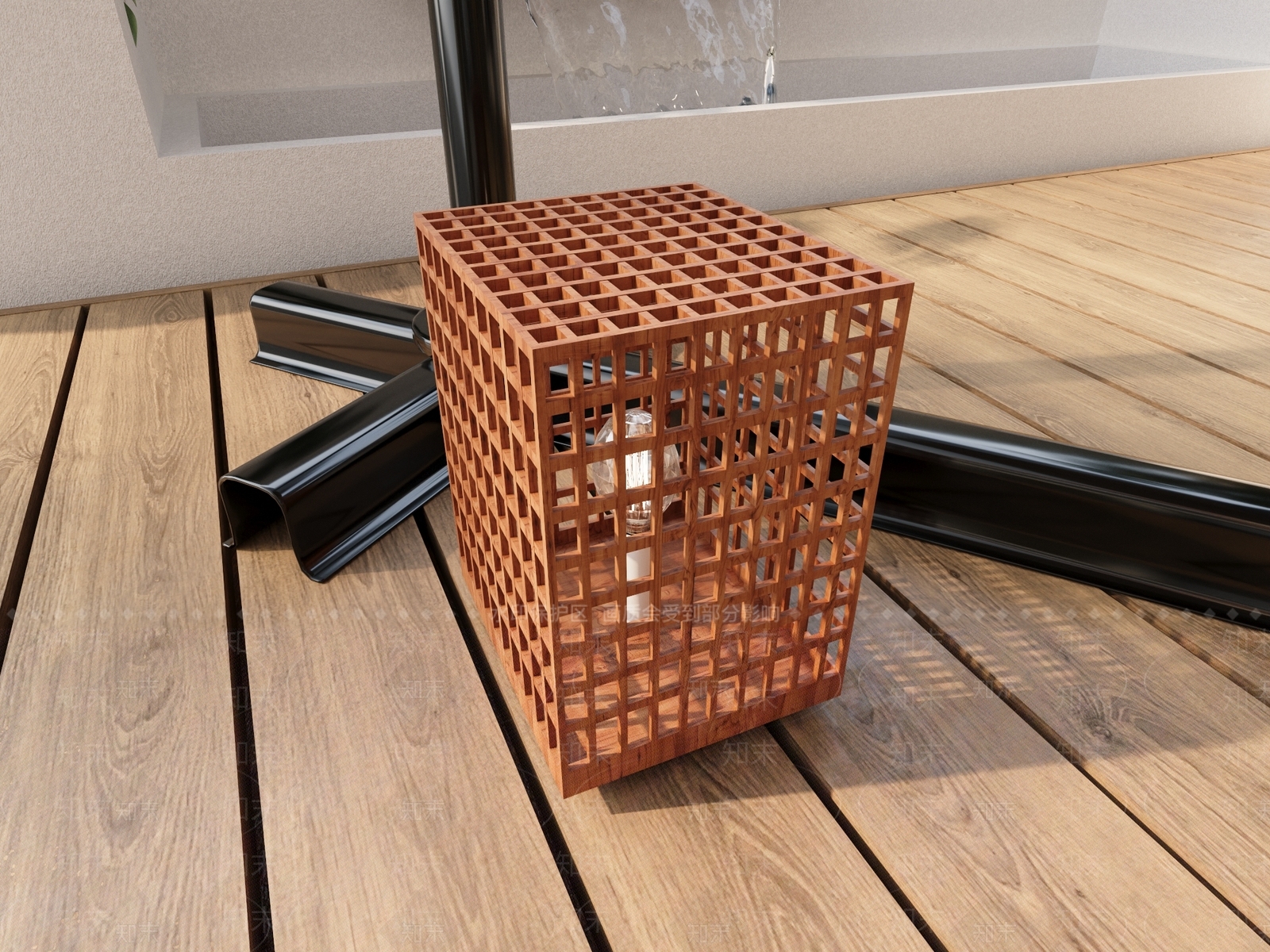 现代居家庭院3D模型下载【ID:1154850350】
