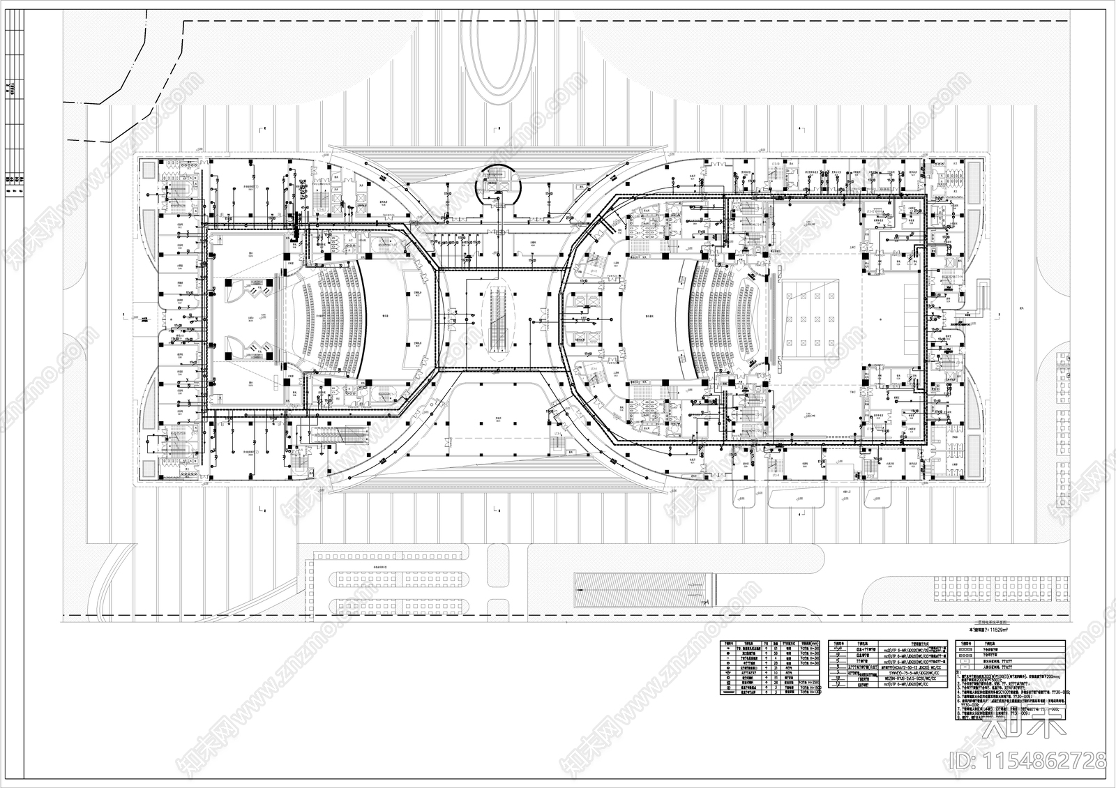 大剧院文化馆建筑电气施工图下载【ID:1154862728】