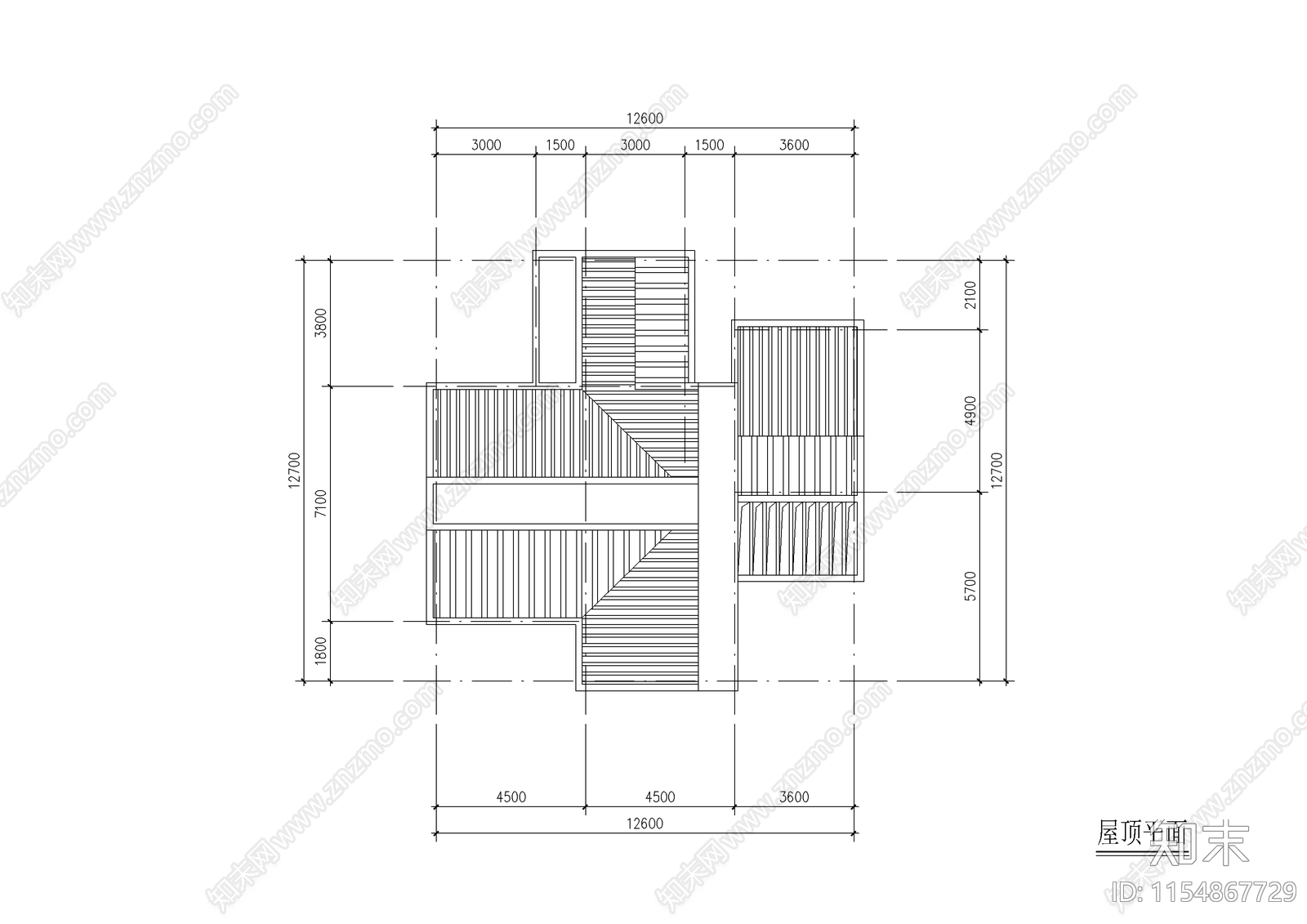 农民小康楼建筑设计cad施工图下载【ID:1154867729】