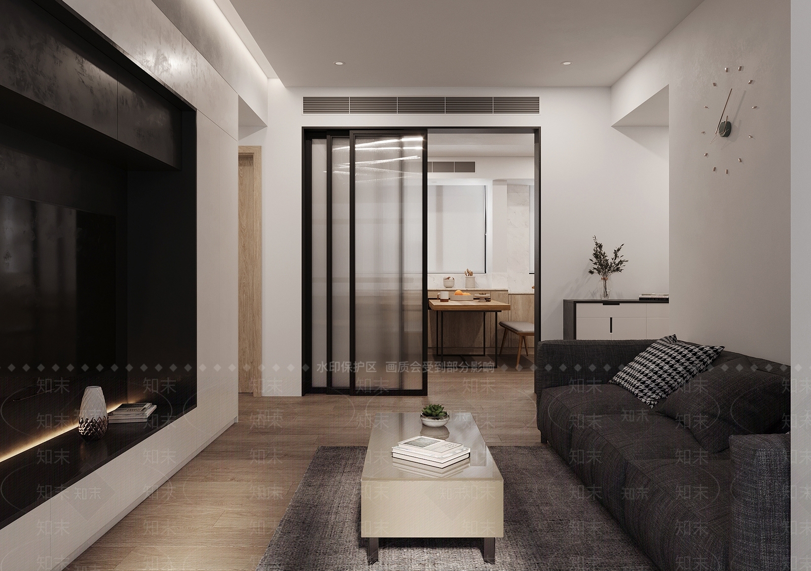 现代公寓3D模型下载【ID:1154873290】