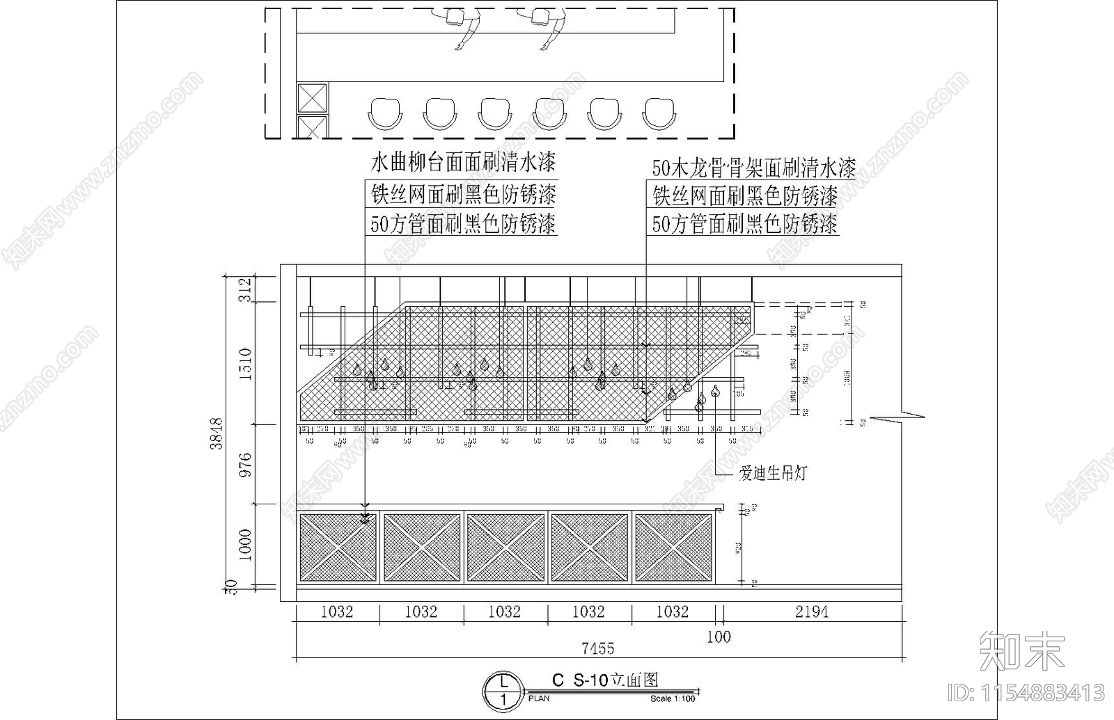 现代风格网吧cad施工图下载【ID:1154883413】
