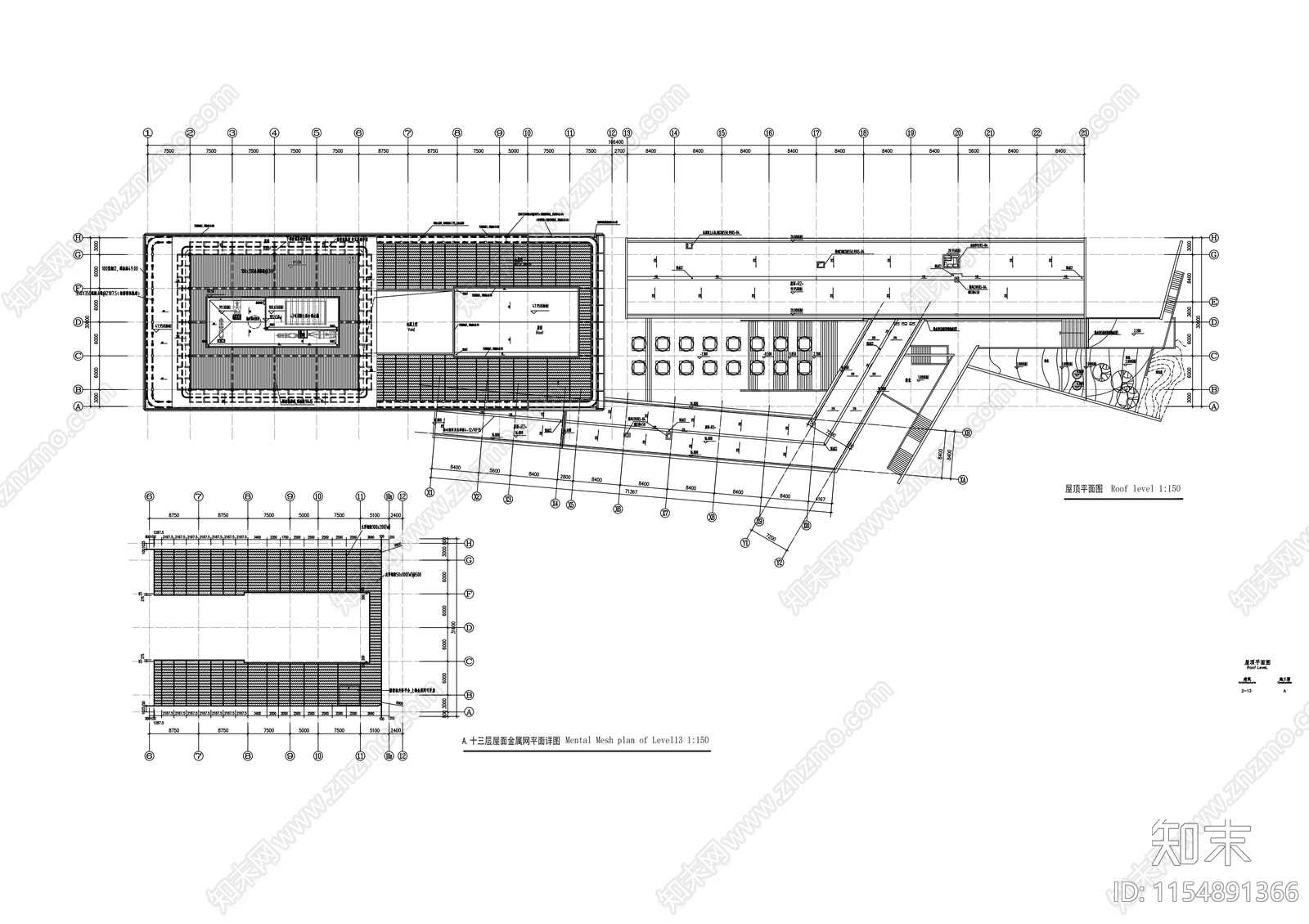 24层国际设计中心建筑施工图下载【ID:1154891366】