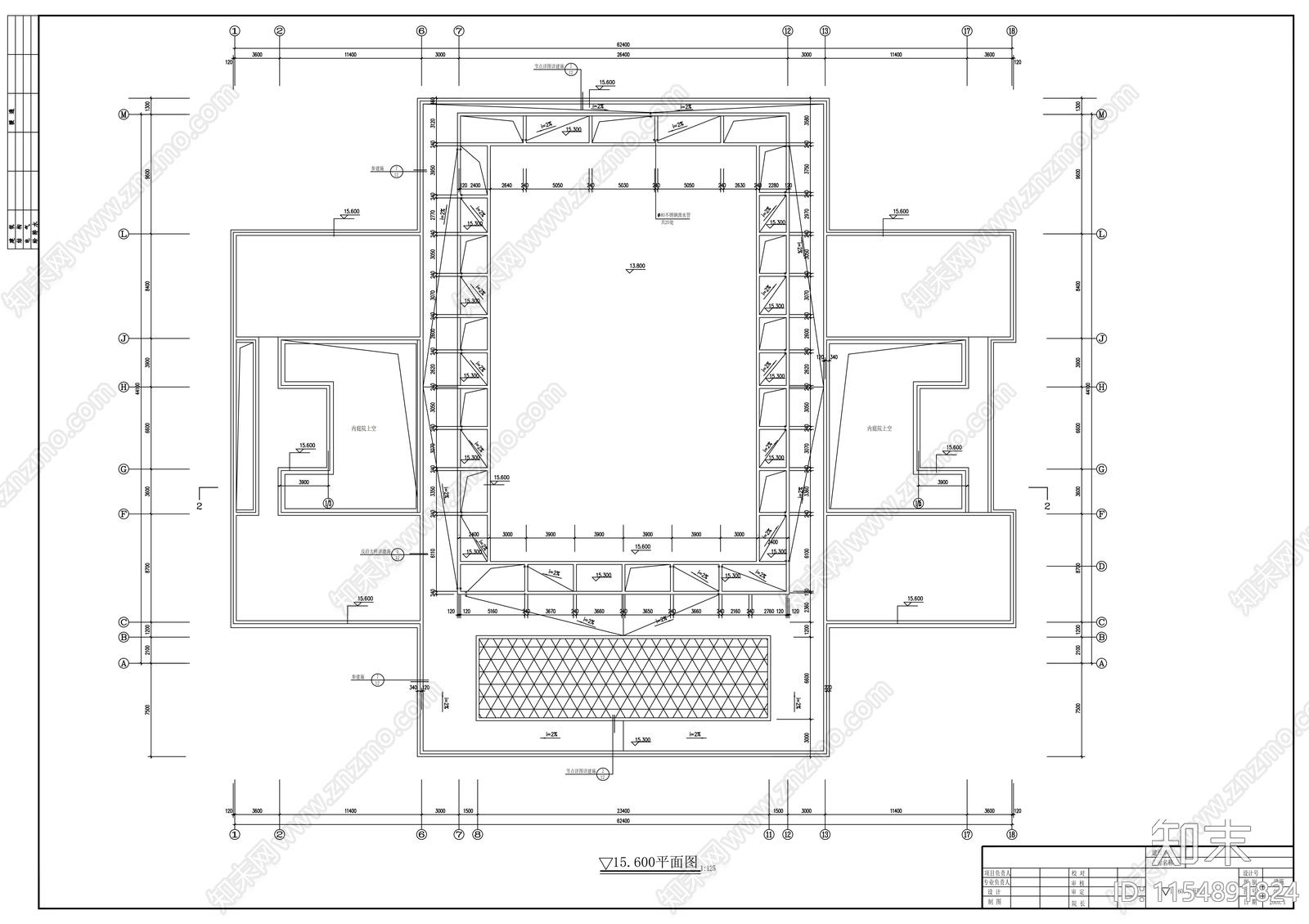 三层会议中心建筑方案图施工图下载【ID:1154891824】