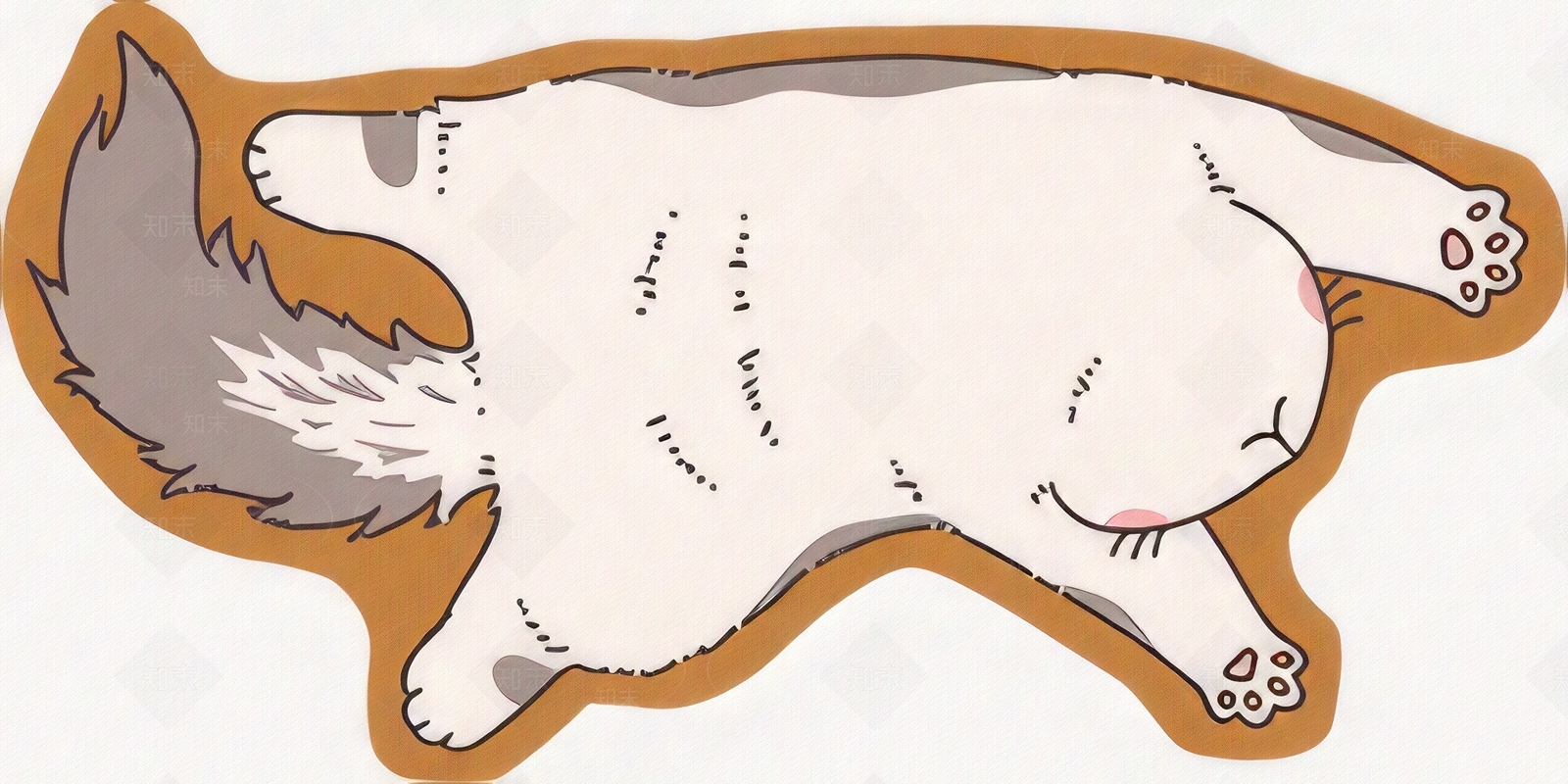 卡通地毯边毯贴图下载【ID:1154905108】