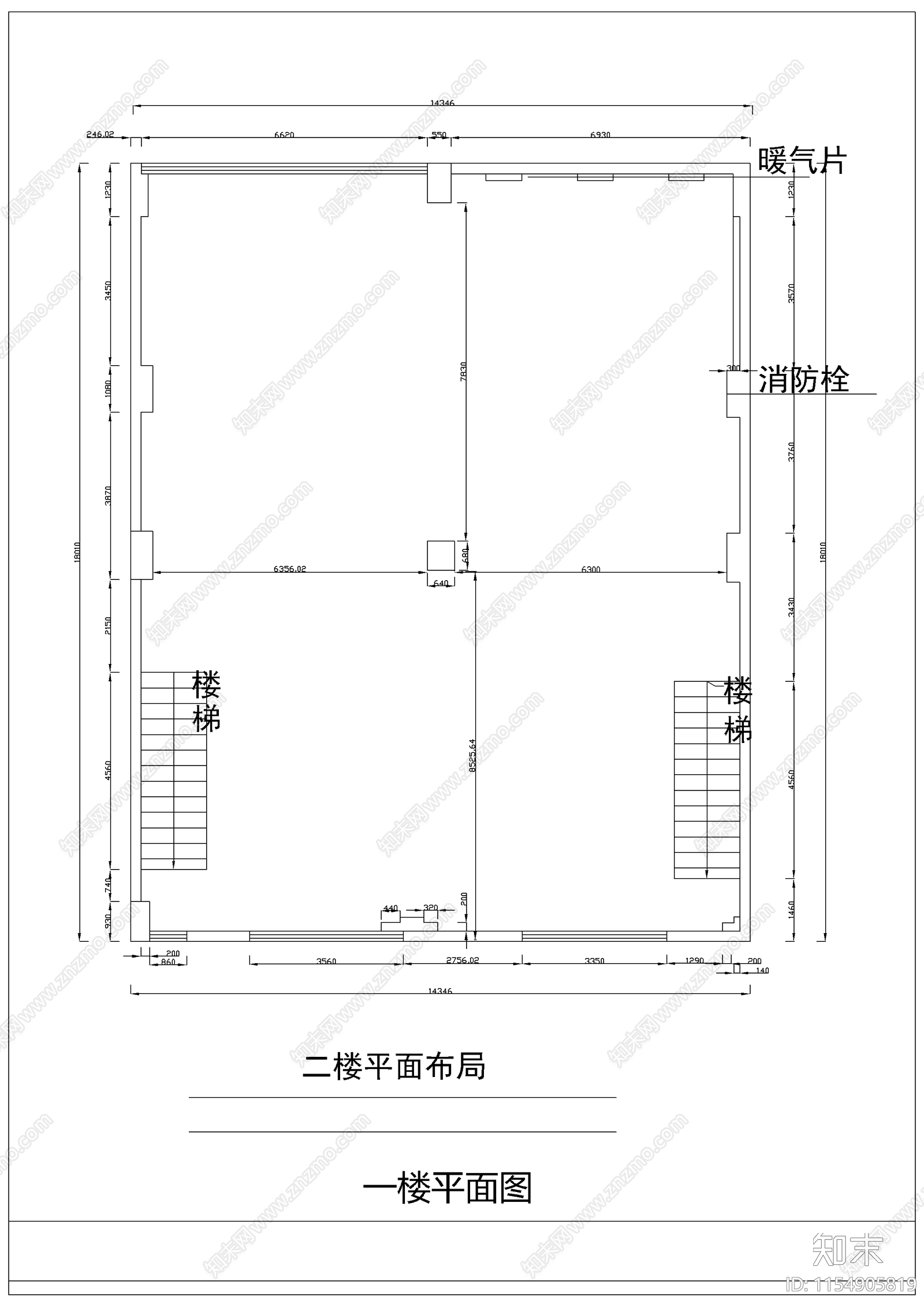 挚友网吧cad施工图下载【ID:1154905819】