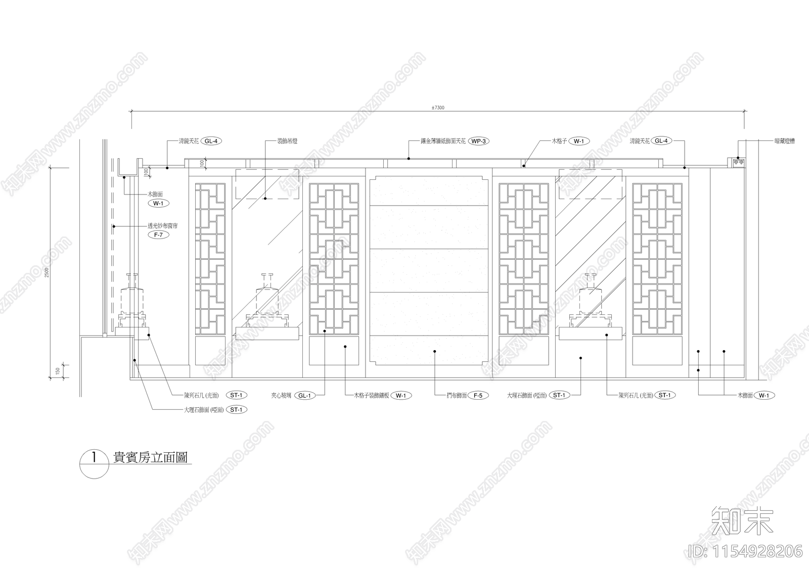 英皇娛樂酒cad施工图下载【ID:1154928206】