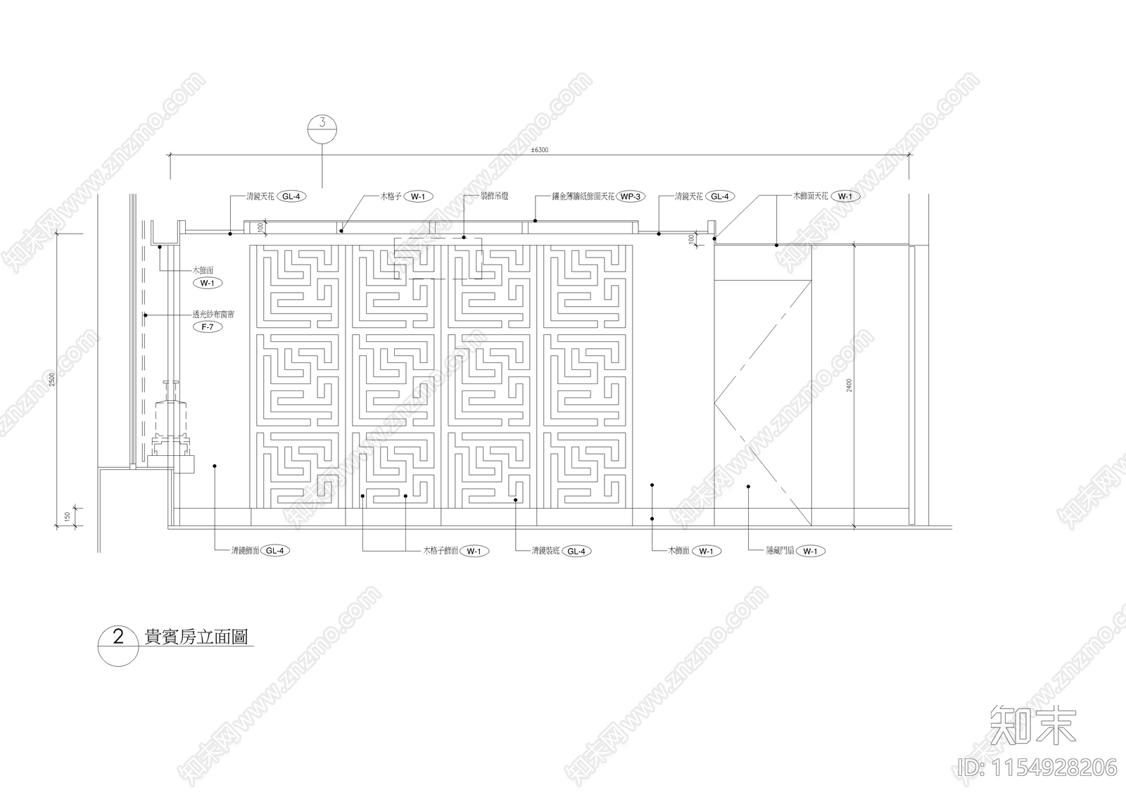 英皇娛樂酒cad施工图下载【ID:1154928206】