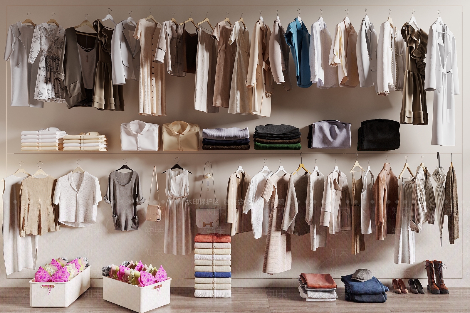 衣服SU模型下载【ID:1154929623】