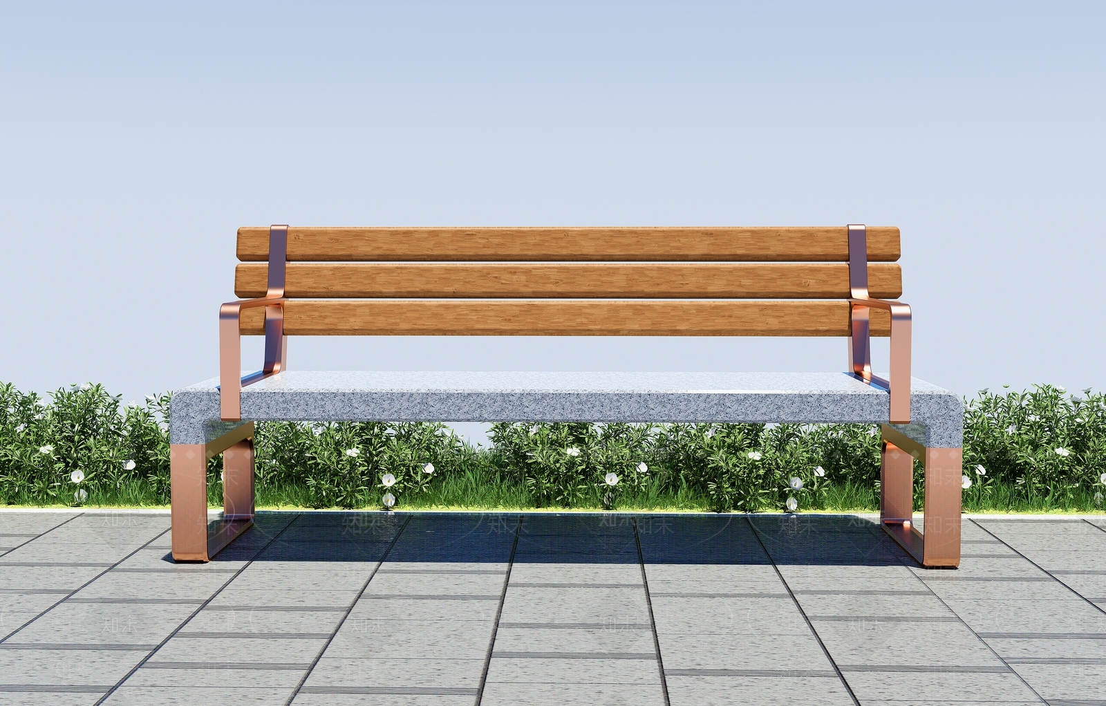 现代户外个性景观座椅SU模型下载【ID:1155011778】