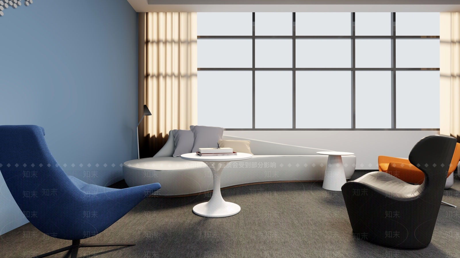 现代茶水间3D模型下载【ID:1154938851】