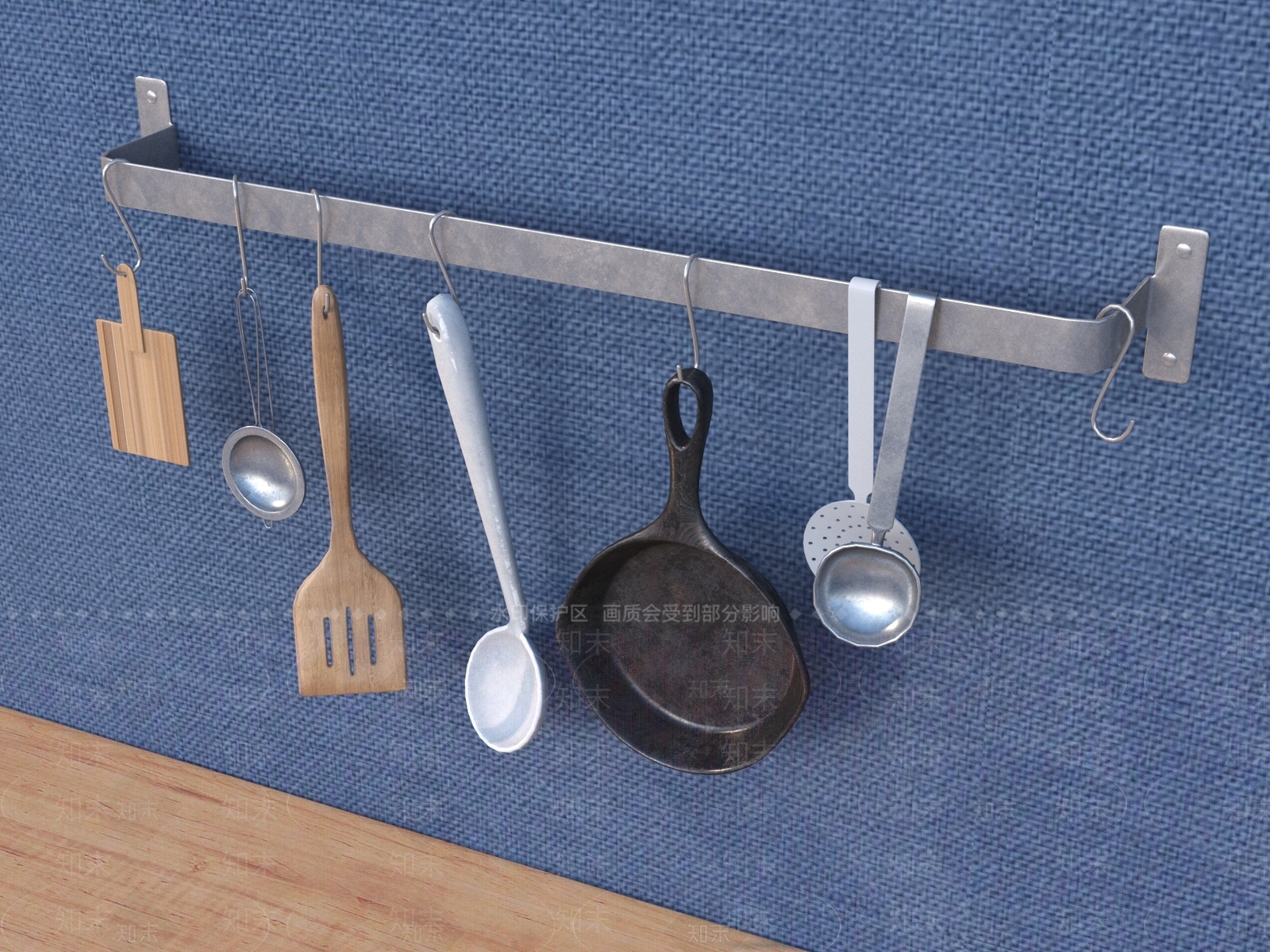 厨房用具3D模型下载【ID:1154941683】