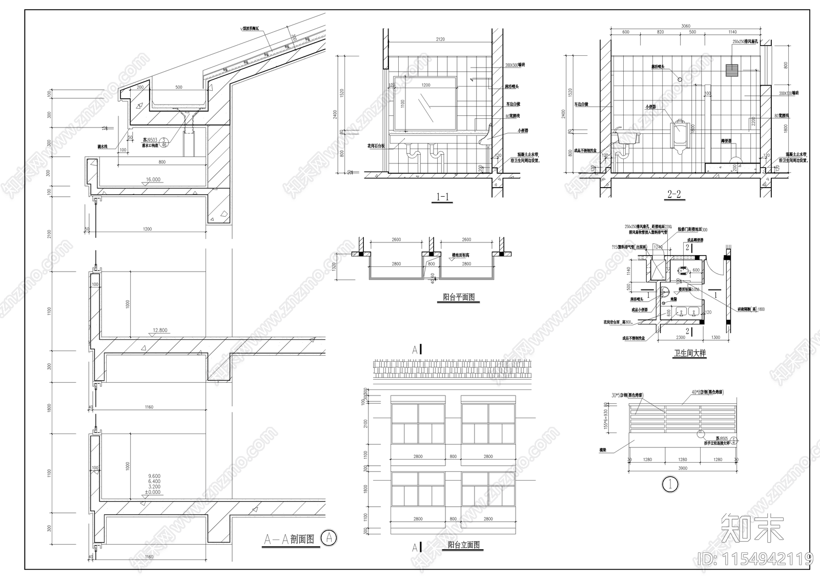 学生宿舍建筑图cad施工图下载【ID:1154942119】