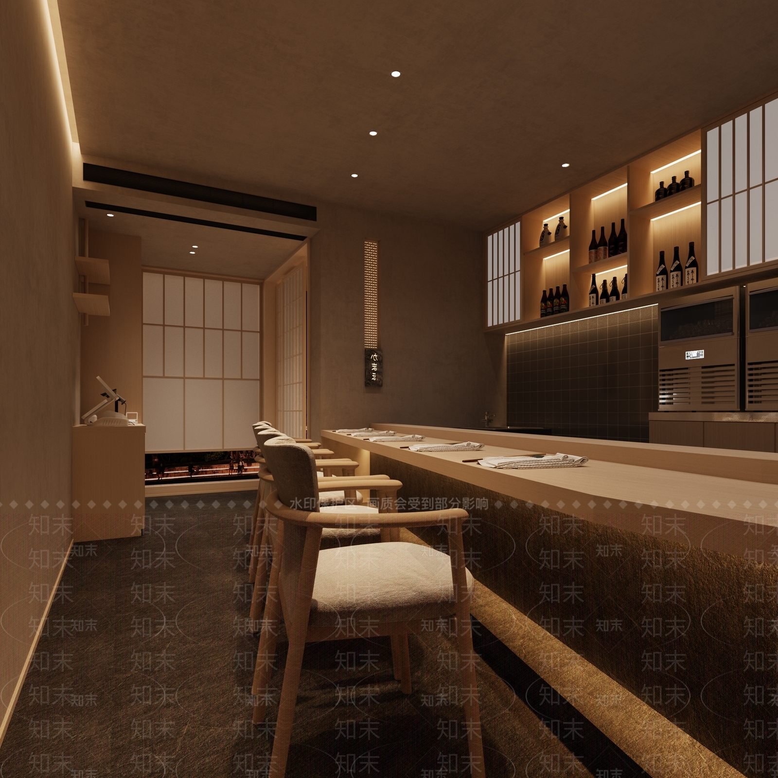 日式餐厅料理3D模型下载【ID:1154944887】