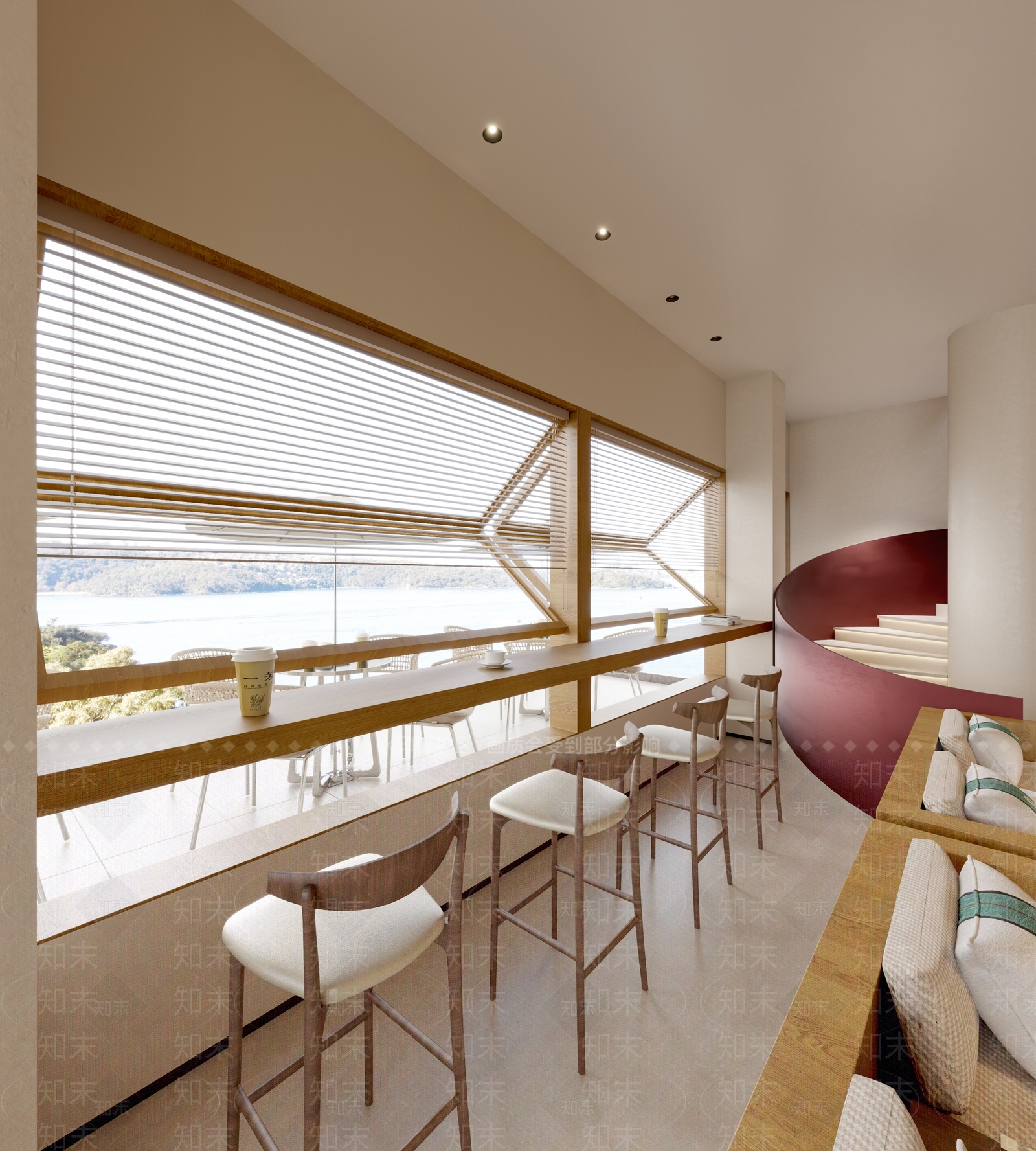 新中式咖啡厅3D模型下载【ID:1154952618】