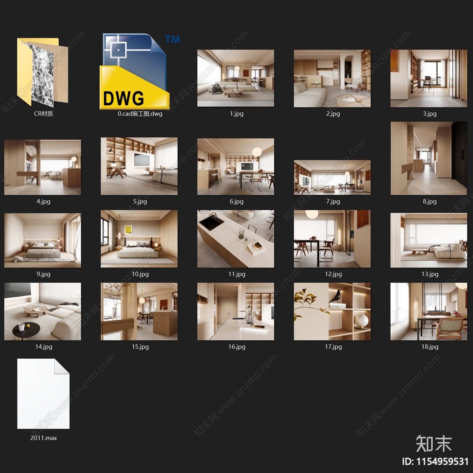 奶油简约天圣大越府大平层室内家装cad施工图下载【ID:1154959531】