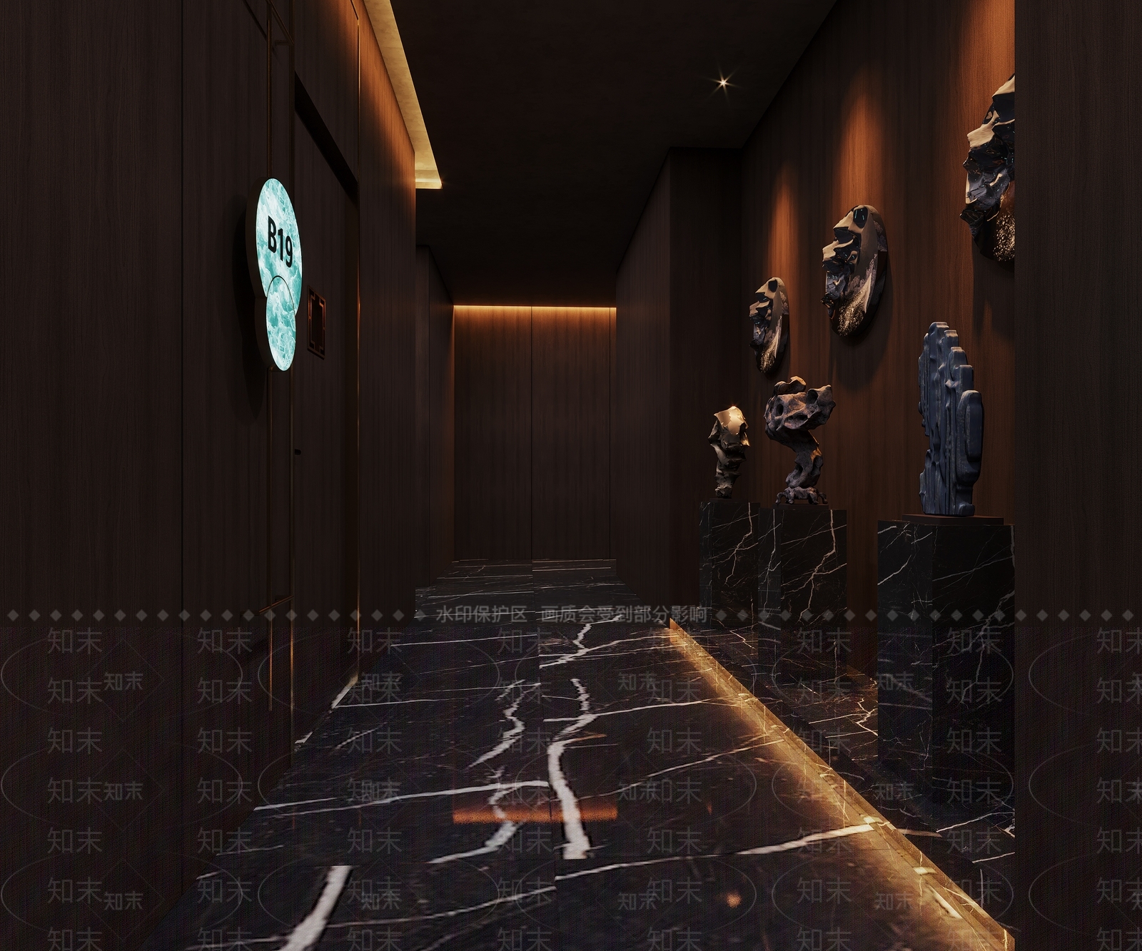 新中式足浴店3D模型下载【ID:1154966087】
