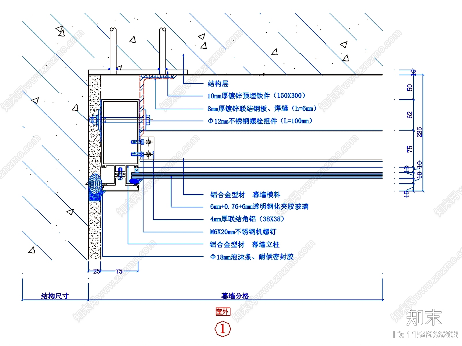 全新整理幕cad施工图下载【ID:1154966203】