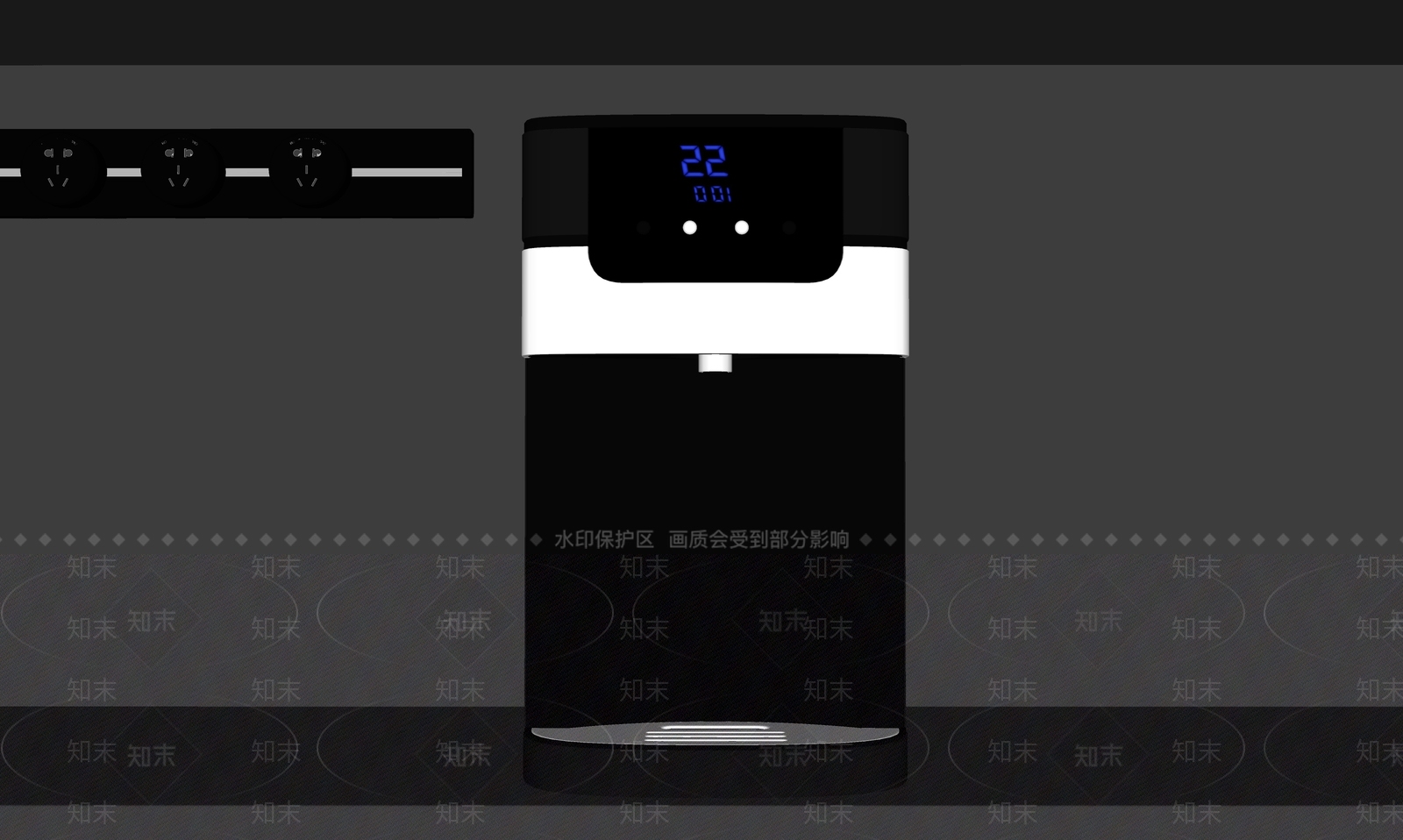 饮水机SU模型下载【ID:1154967259】