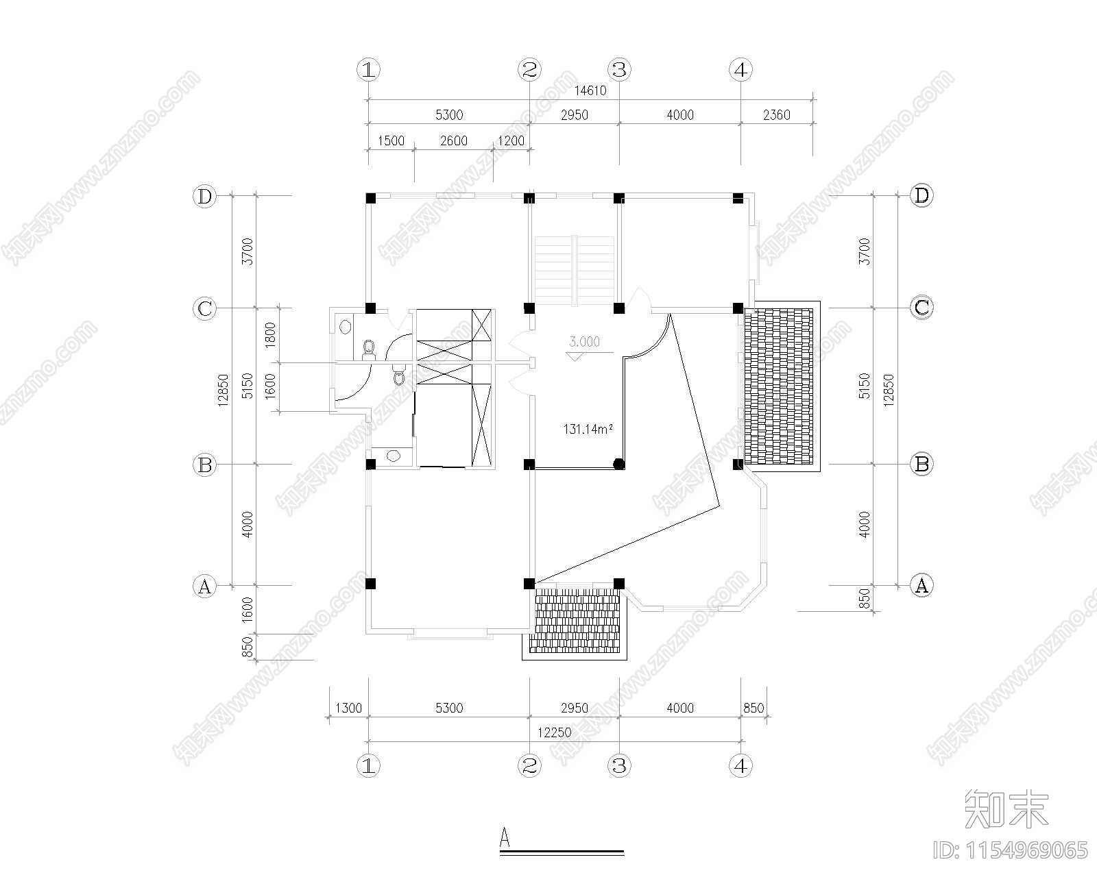 D011cad施工图下载【ID:1154969065】