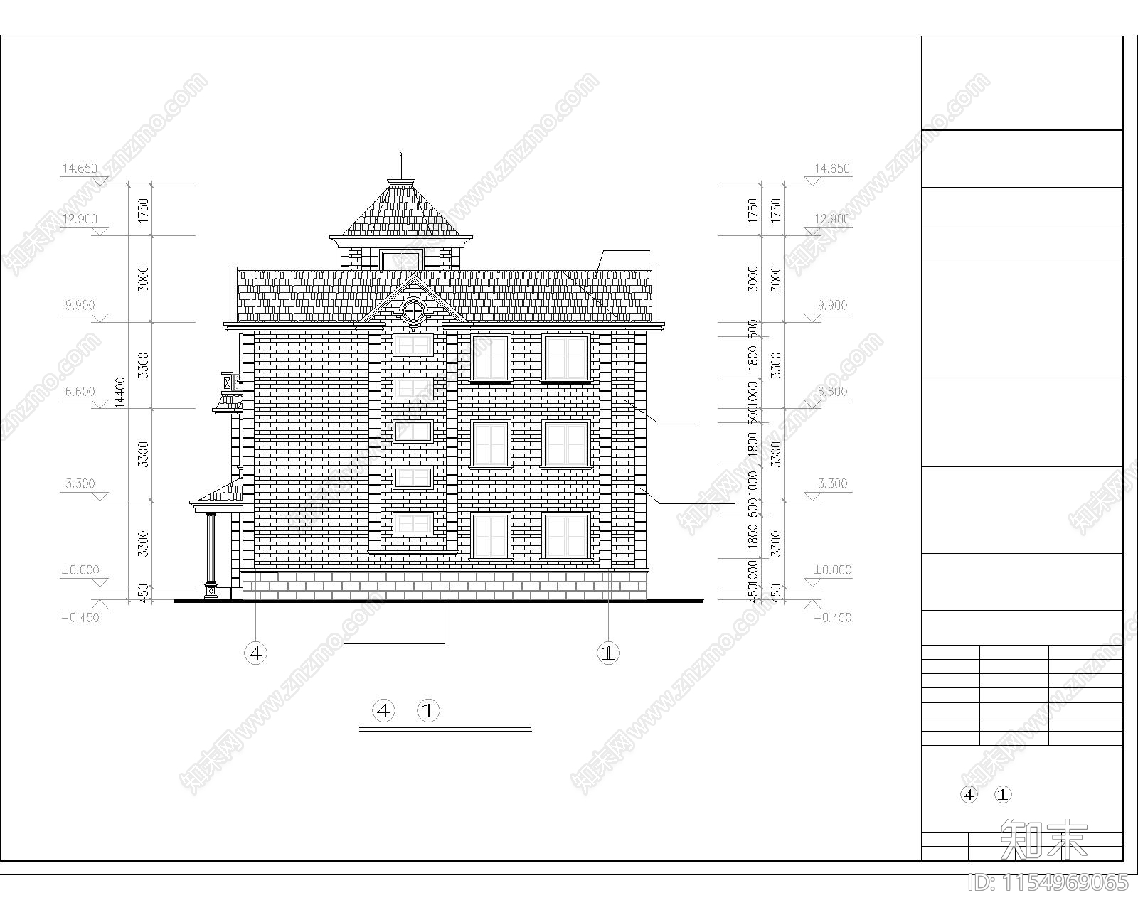 D011cad施工图下载【ID:1154969065】