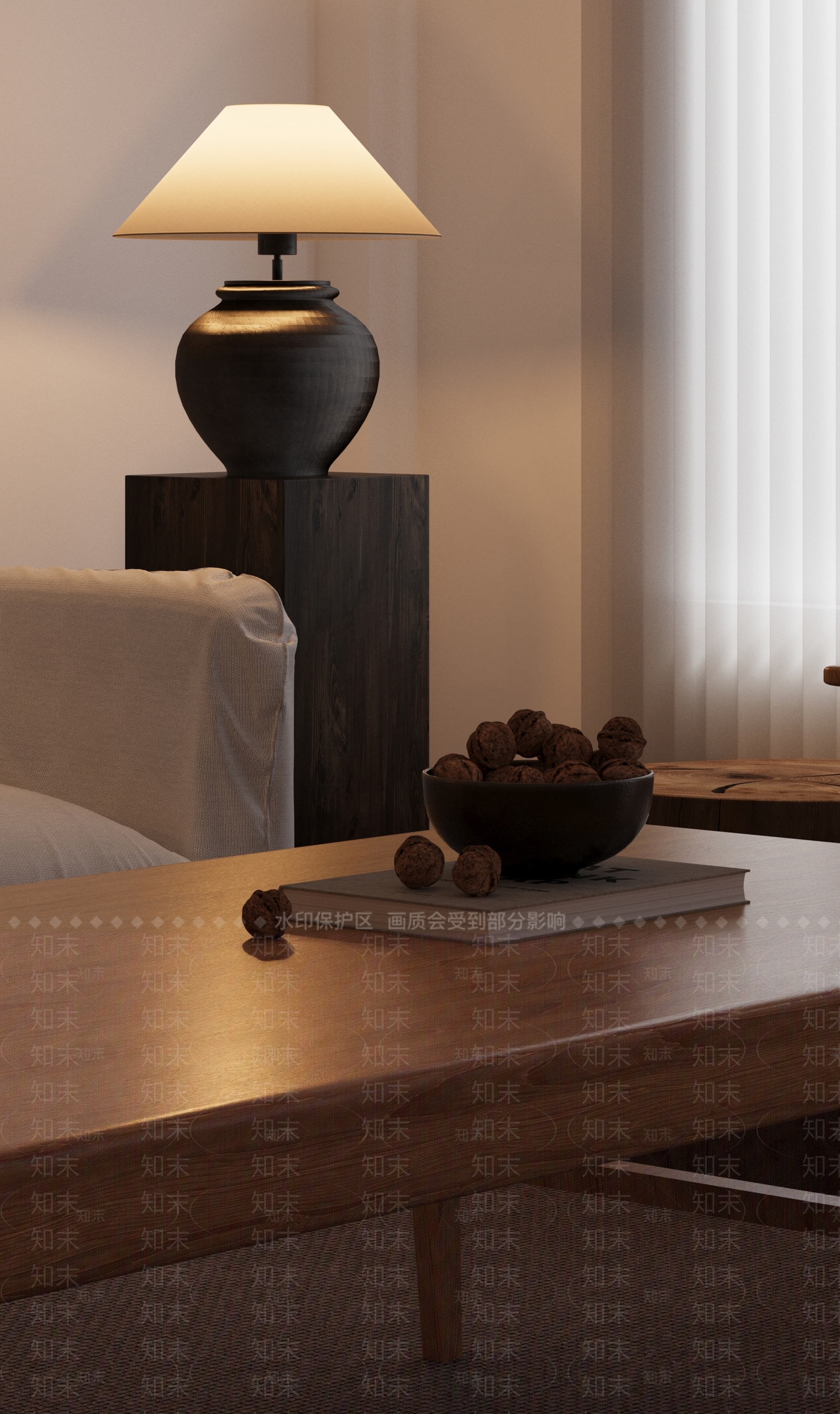 现代摆件组合3D模型下载【ID:1154976820】