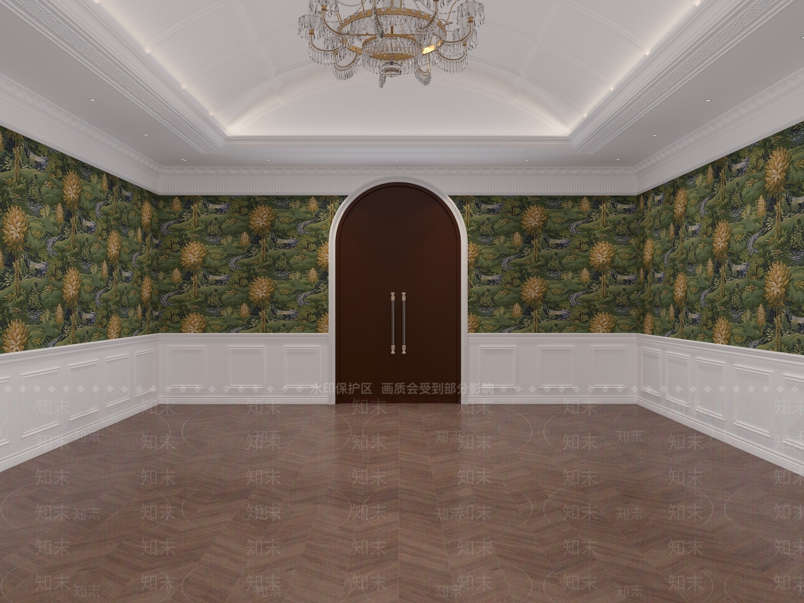 法式壁炉3D模型下载【ID:1154990936】