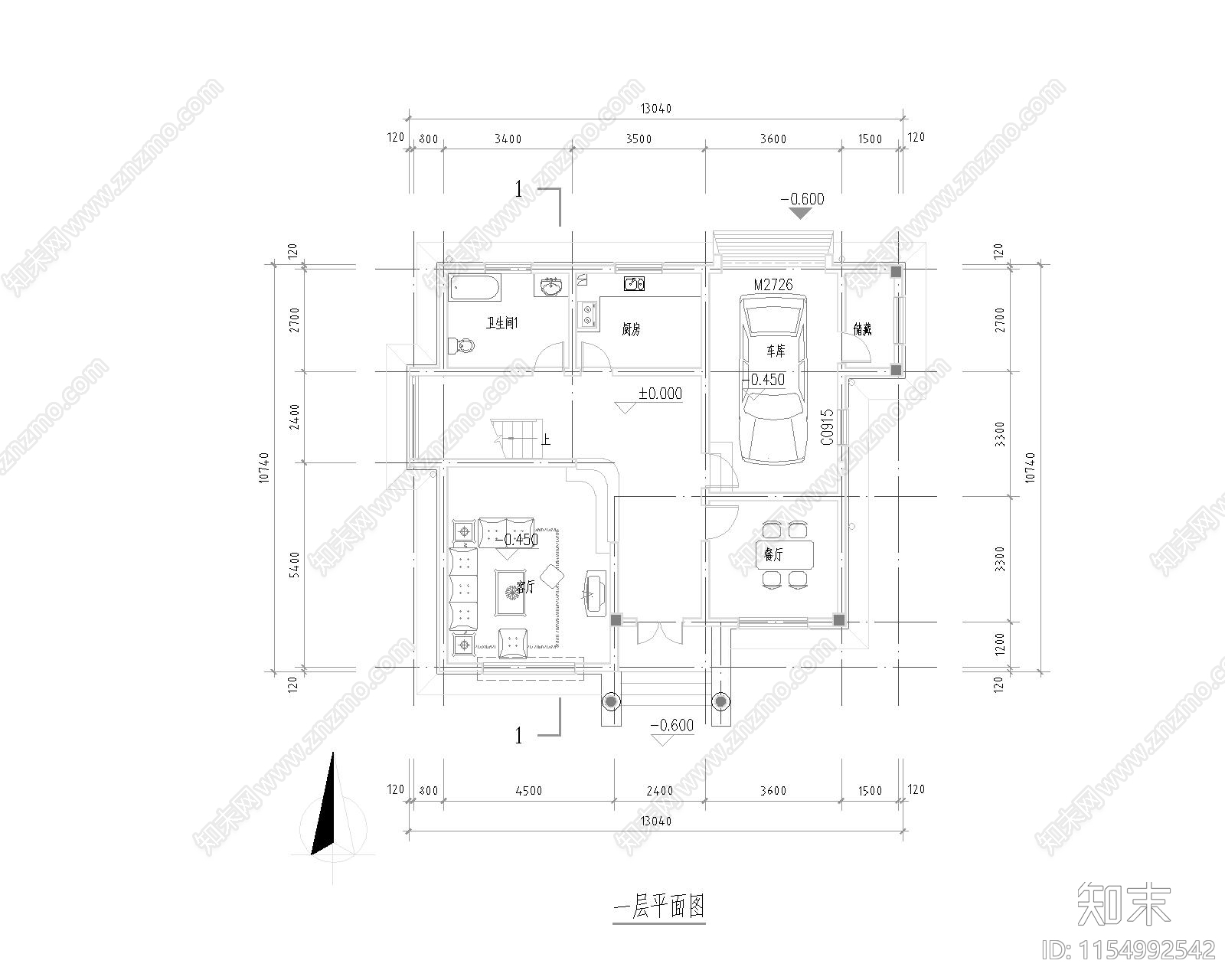 D102cad施工图下载【ID:1154992542】