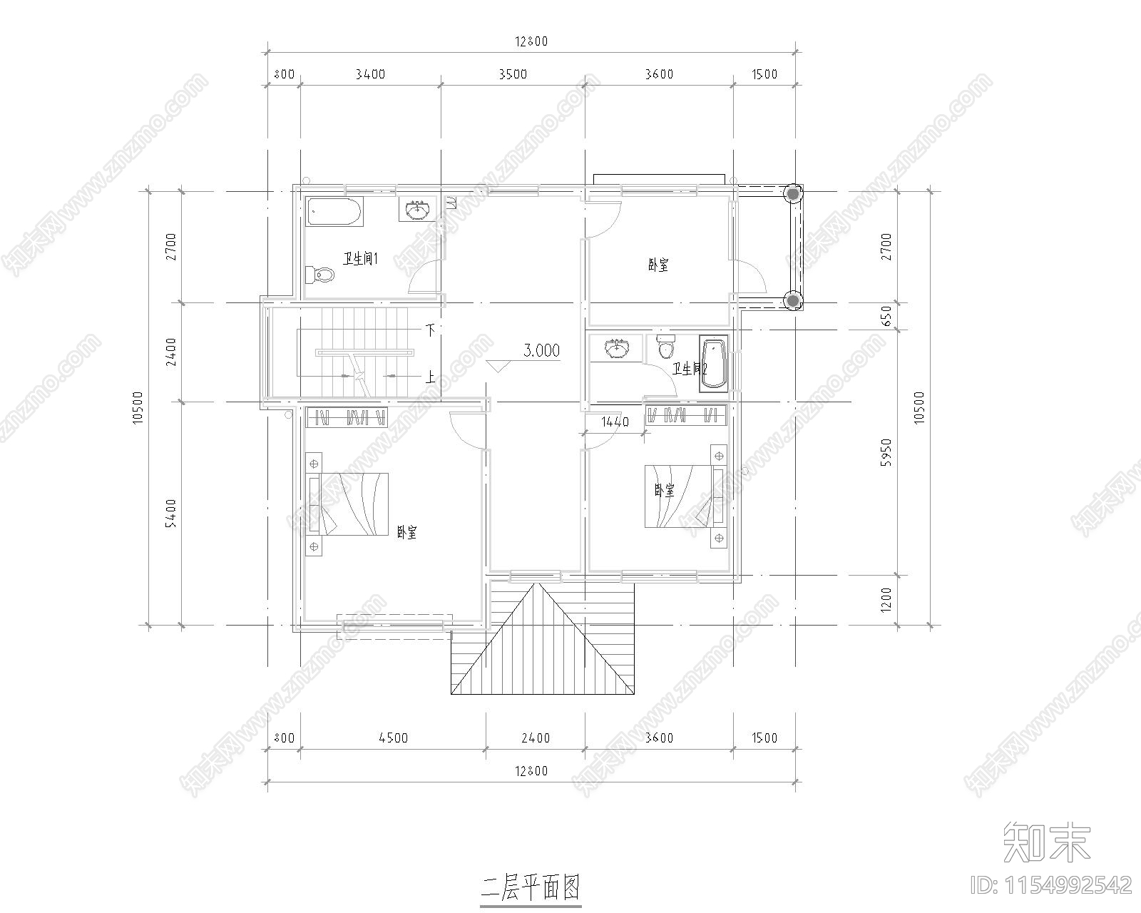 D102cad施工图下载【ID:1154992542】