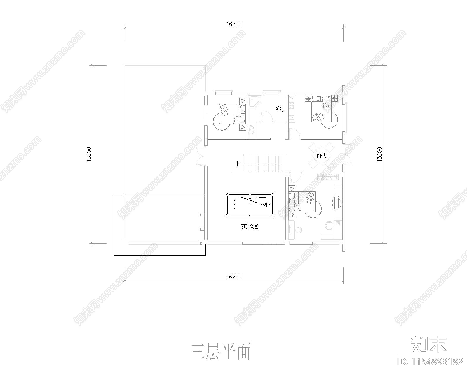 D098cad施工图下载【ID:1154993192】