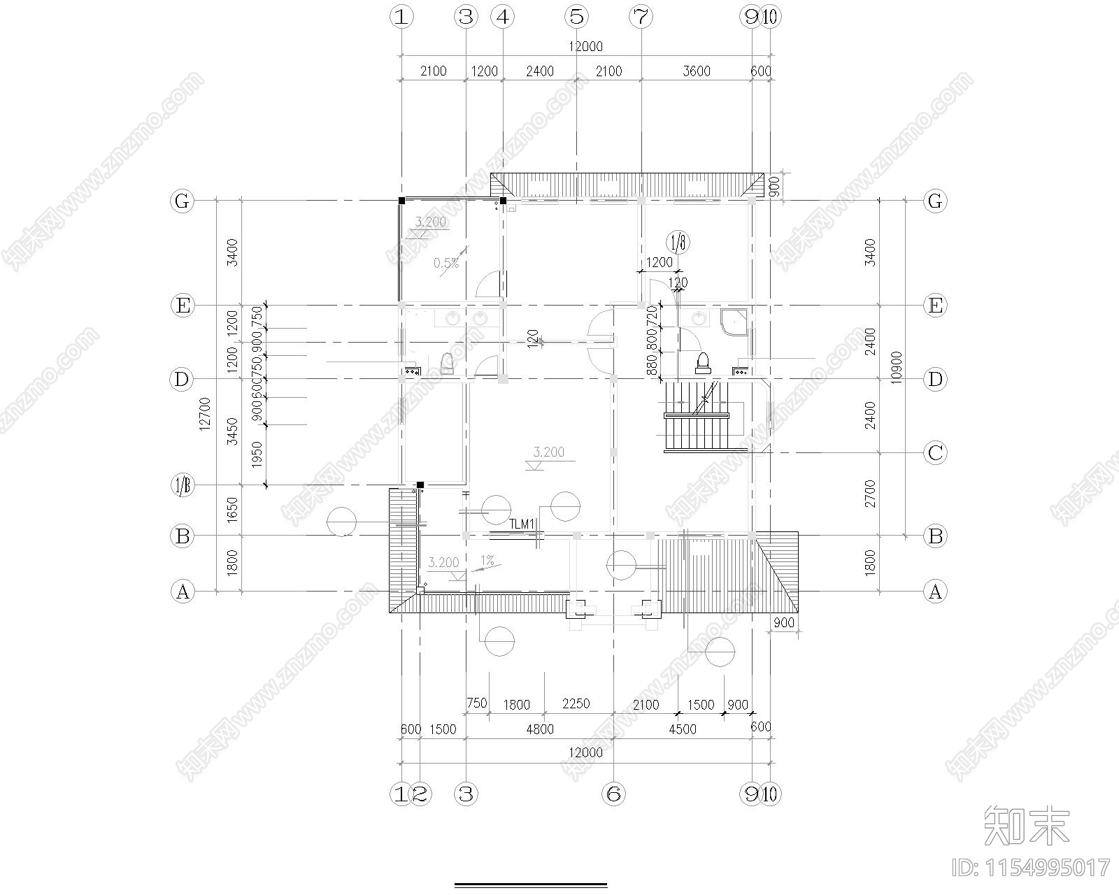 D090cad施工图下载【ID:1154995017】